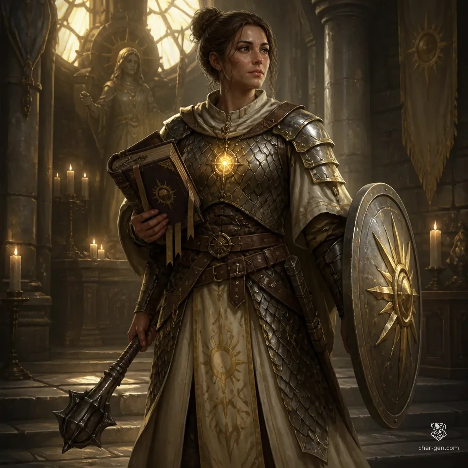 Sera Vell - AI-generated fantasy Character