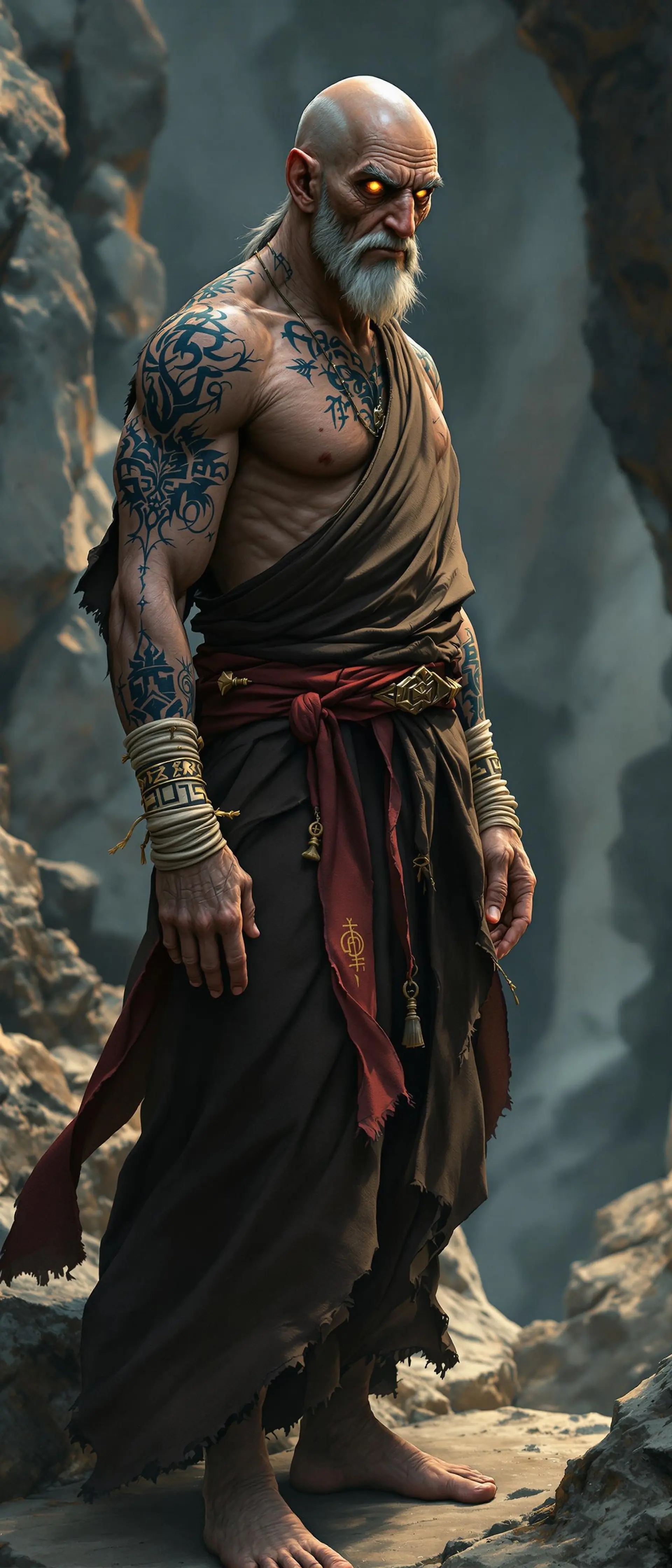 Tosen Virathal - AI-generated fantasy NPC