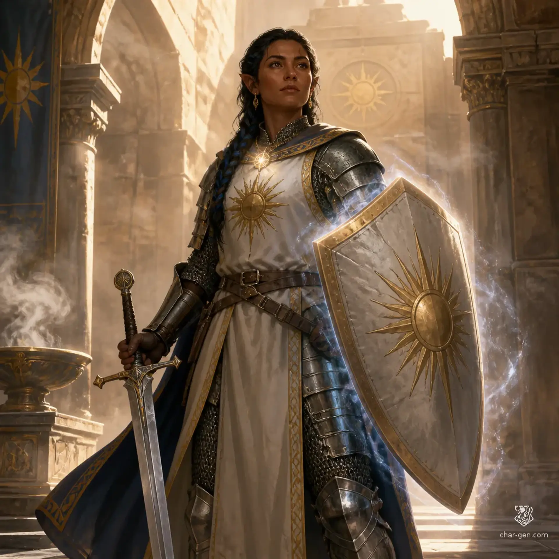 Shizue Sahrin - AI-generated fantasy Character
