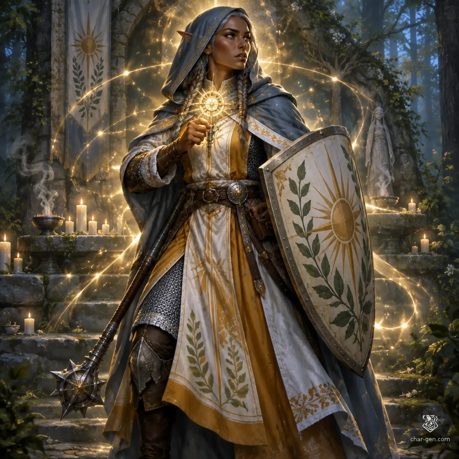 Keres Elassidir - AI-generated fantasy Character