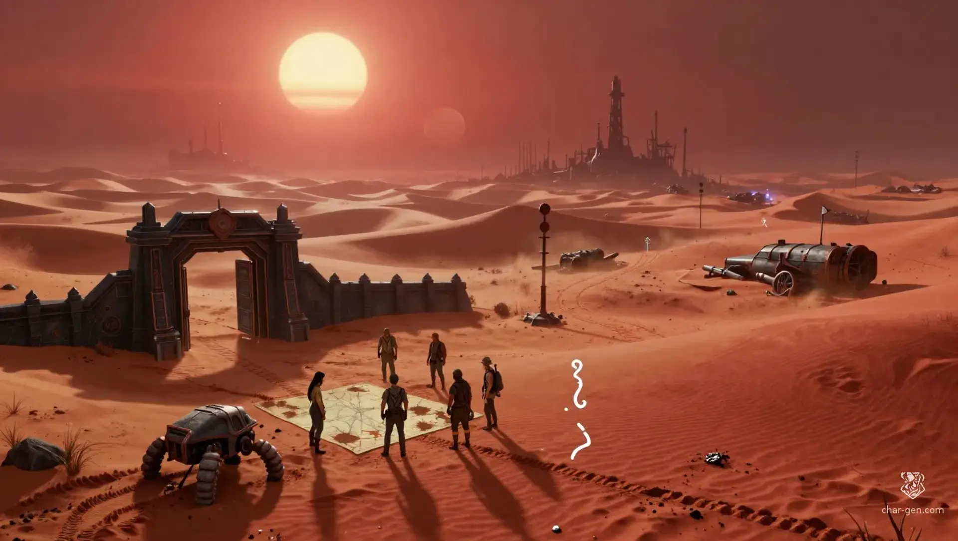 The Trail Beneath Two Suns