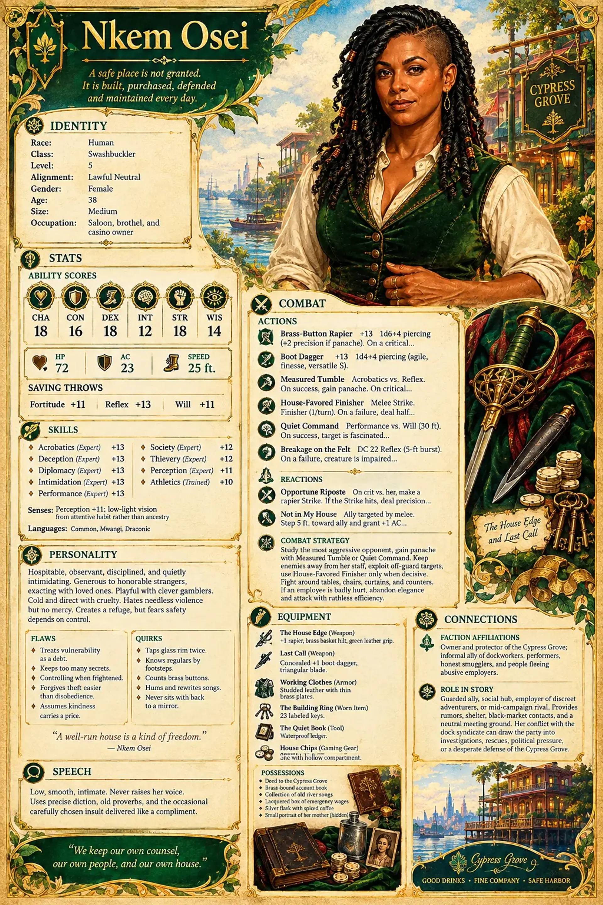 NPC Sheet