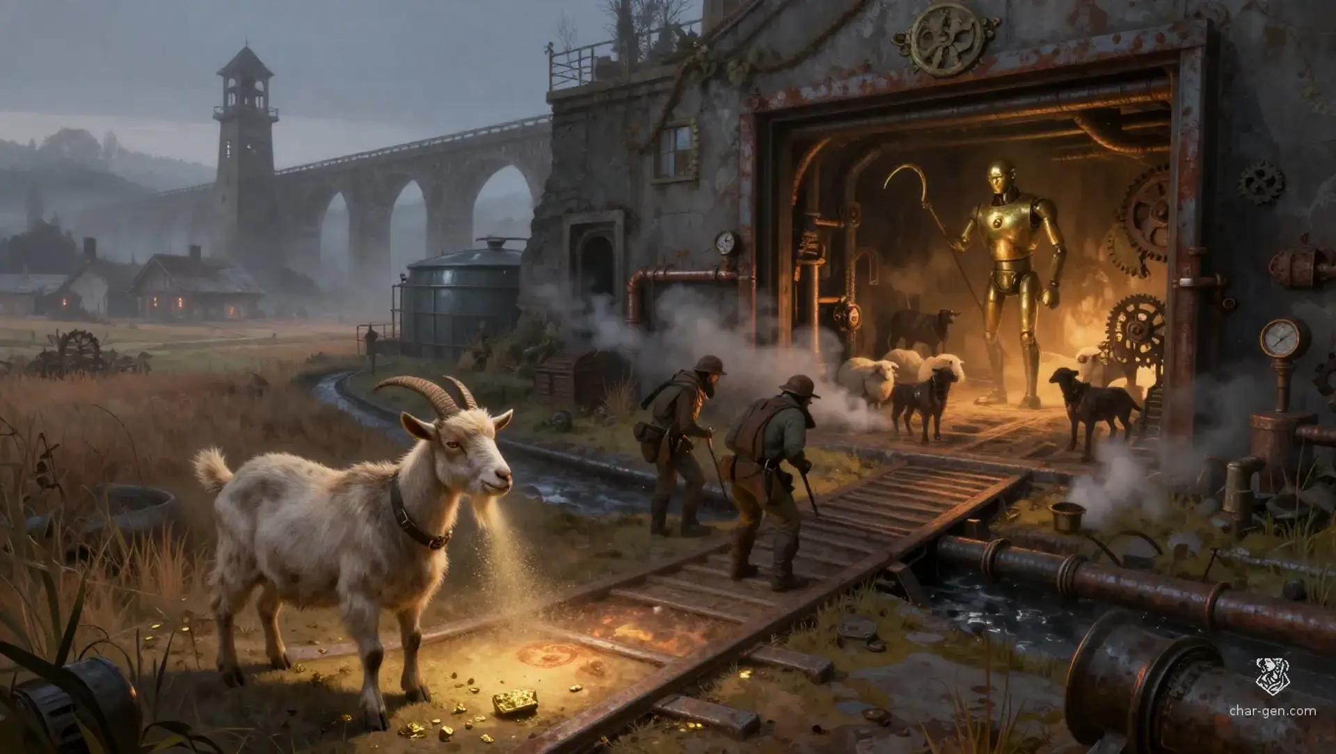 The Brass Shepherd of Brindleford
