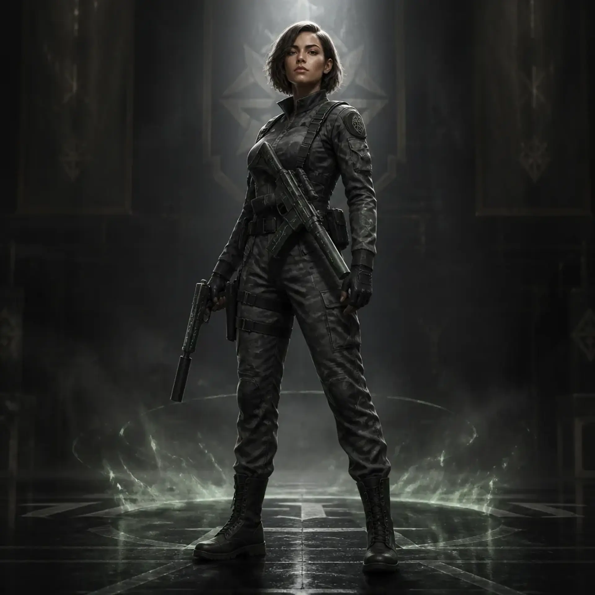 Sasha Vale - AI-generated fantasy Character