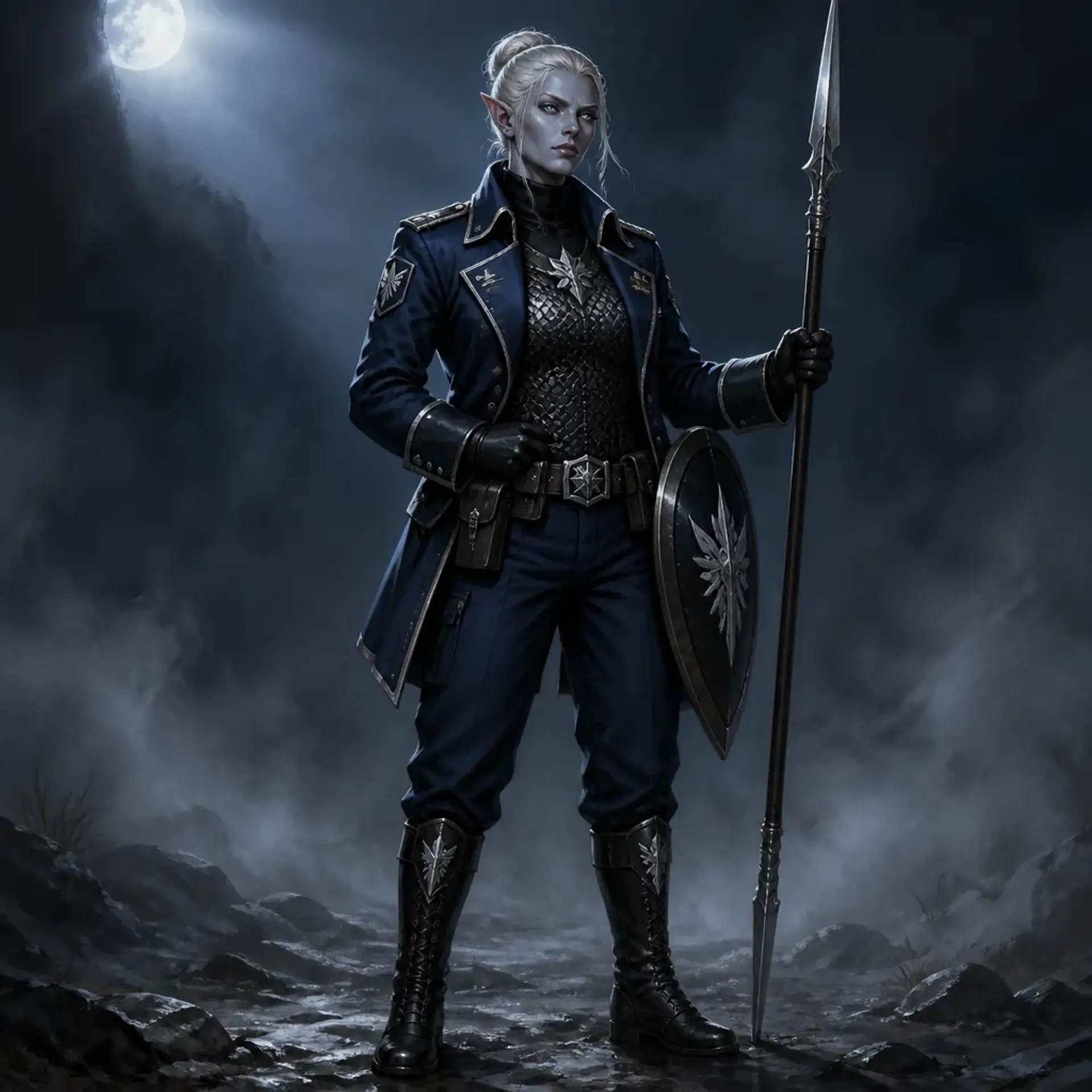 Voraena - AI-generated fantasy Character