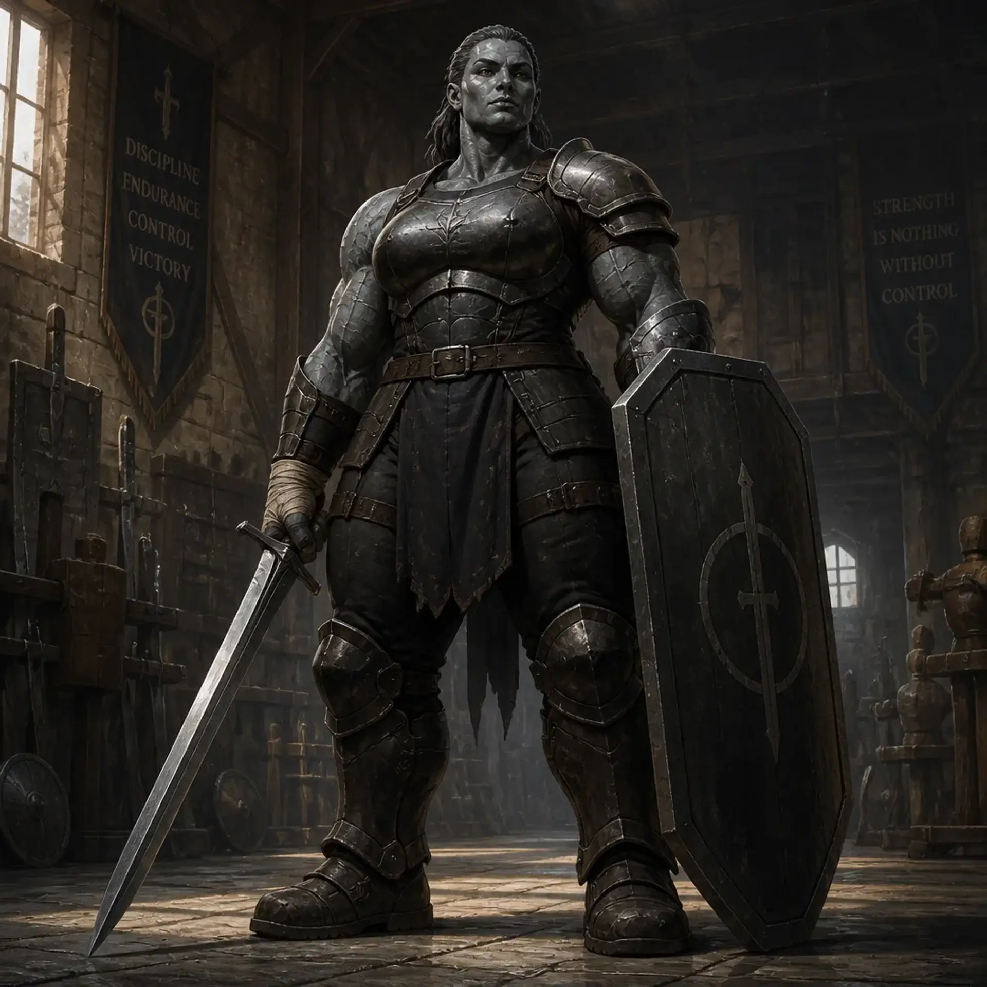 Tavra - AI-generated fantasy Character