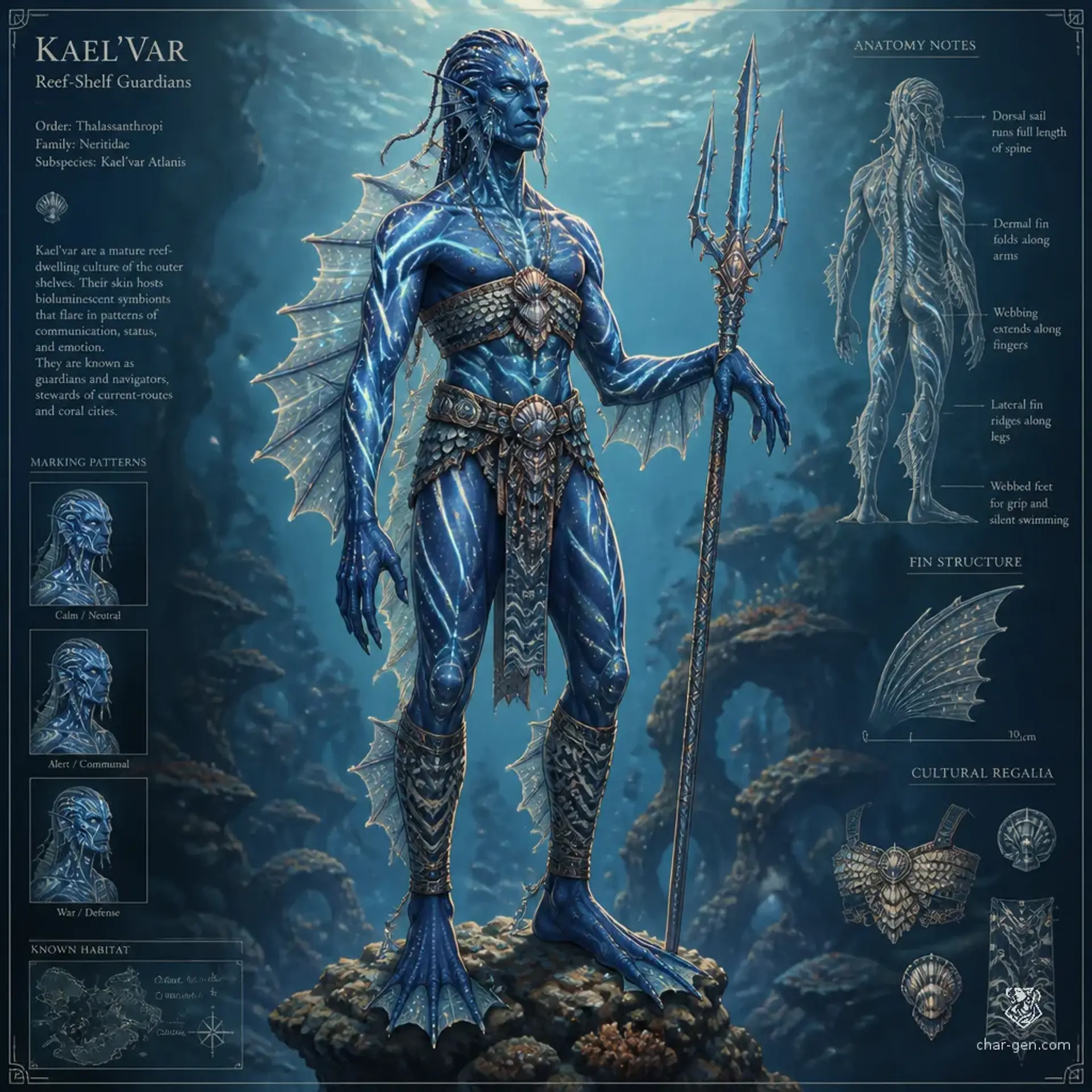 Akorren - AI-generated fantasy Species