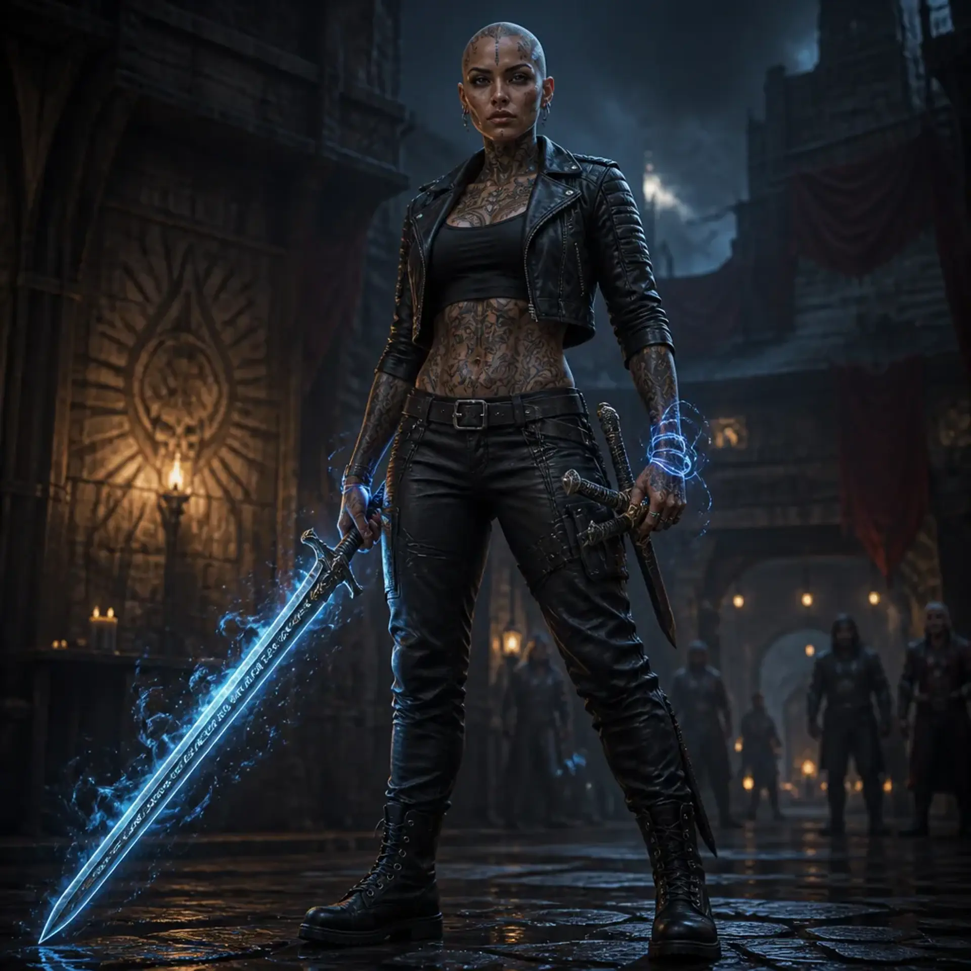 Vikasha - AI-generated fantasy Character