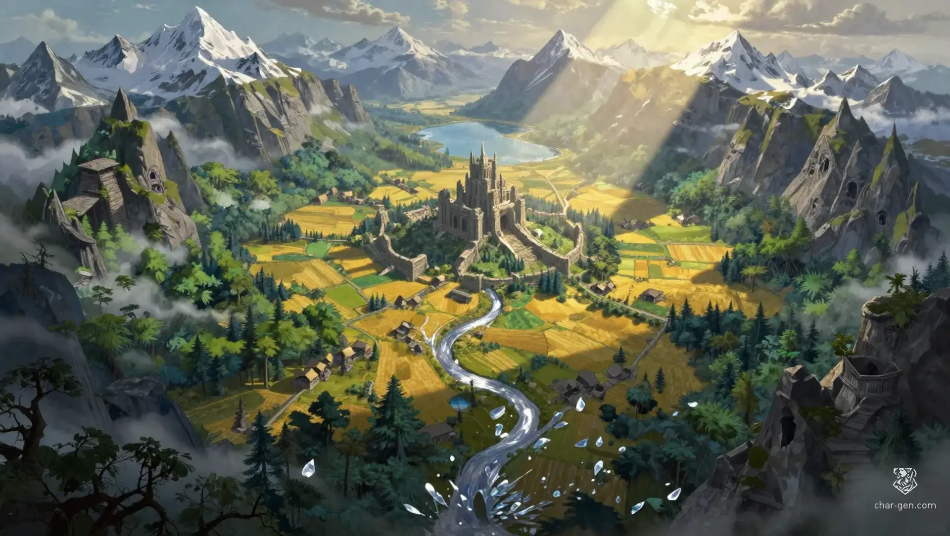 The Valley of the Crystal Harvest