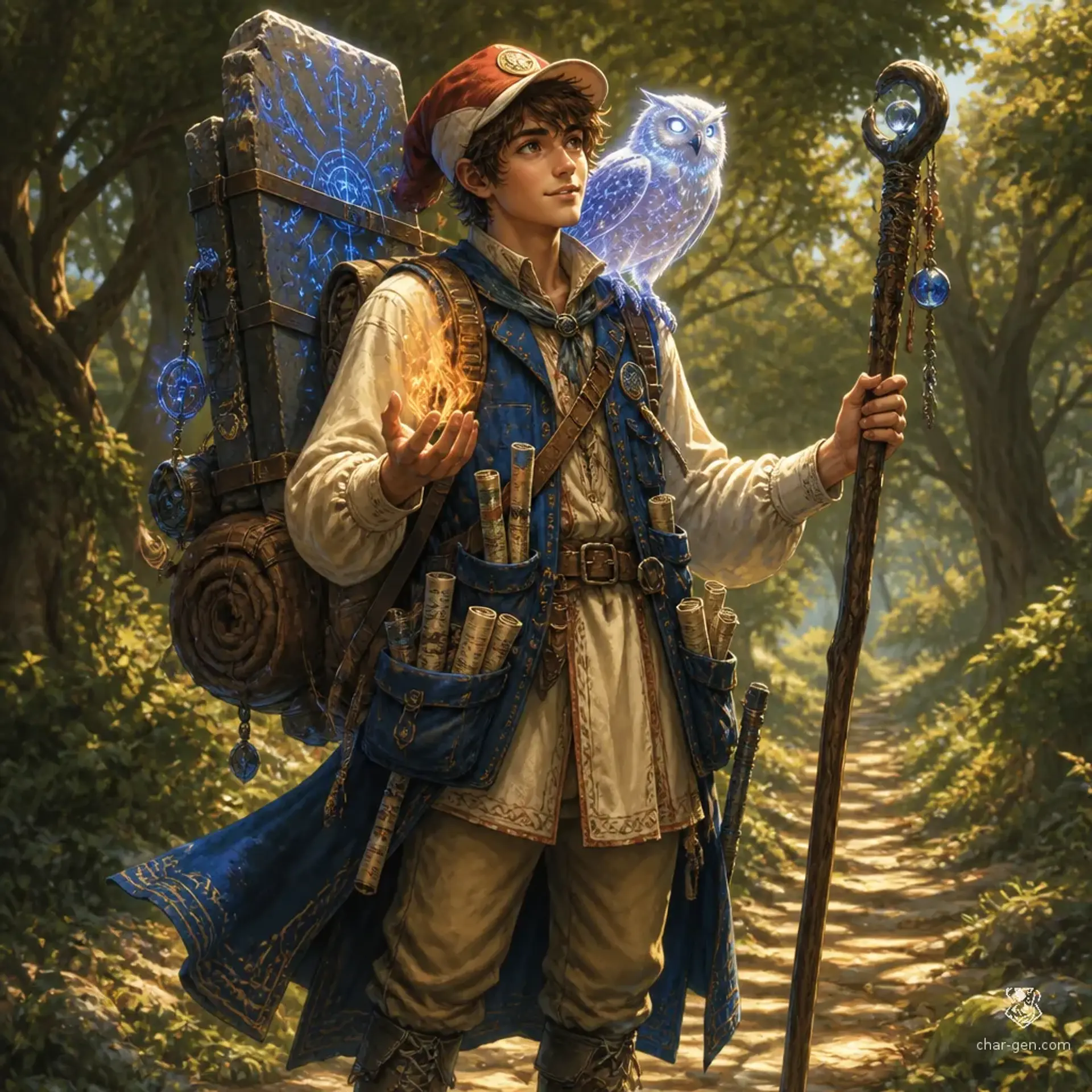 Elian Thorne - AI-generated fantasy Character