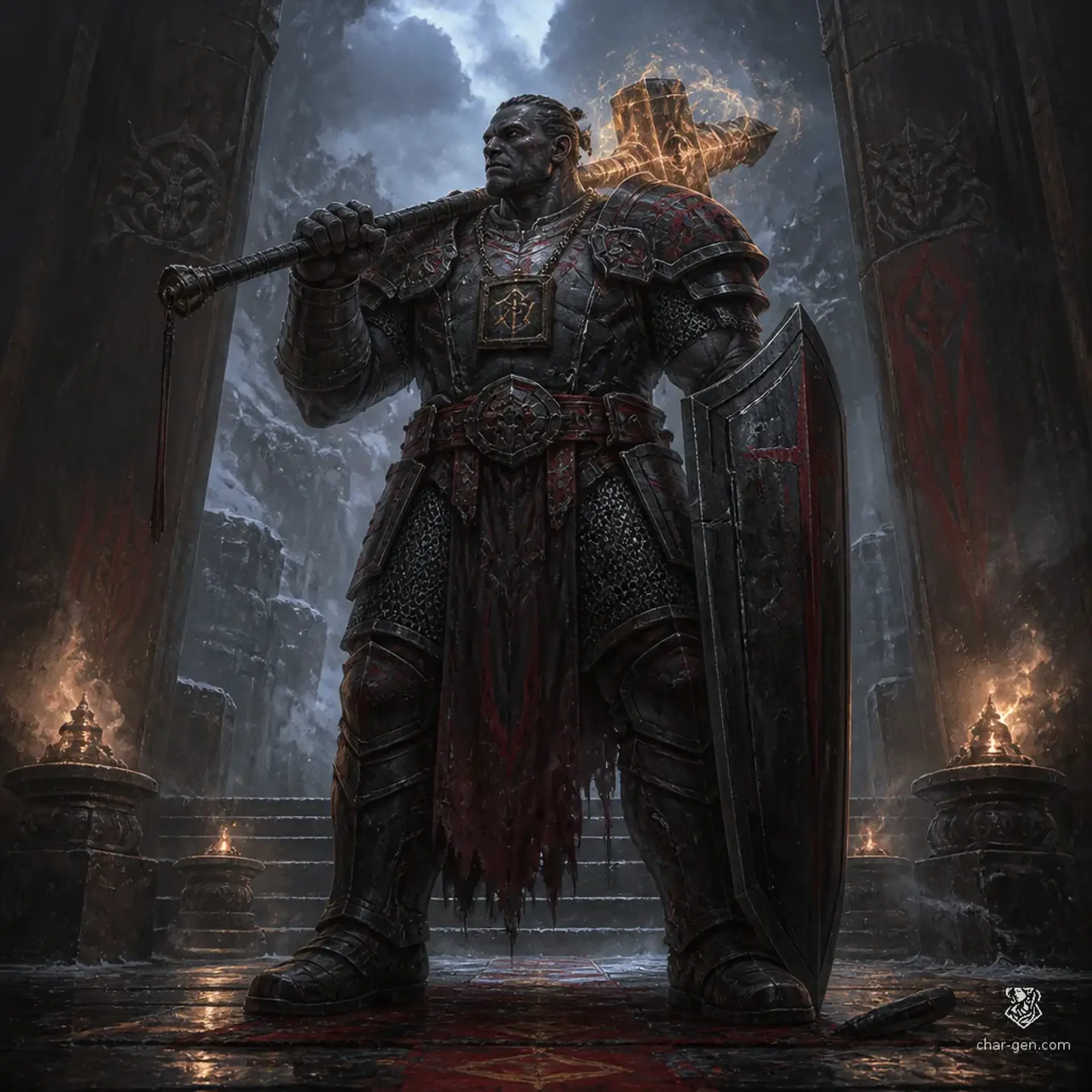 Voolag Deathcarver Armk - AI-generated fantasy Character