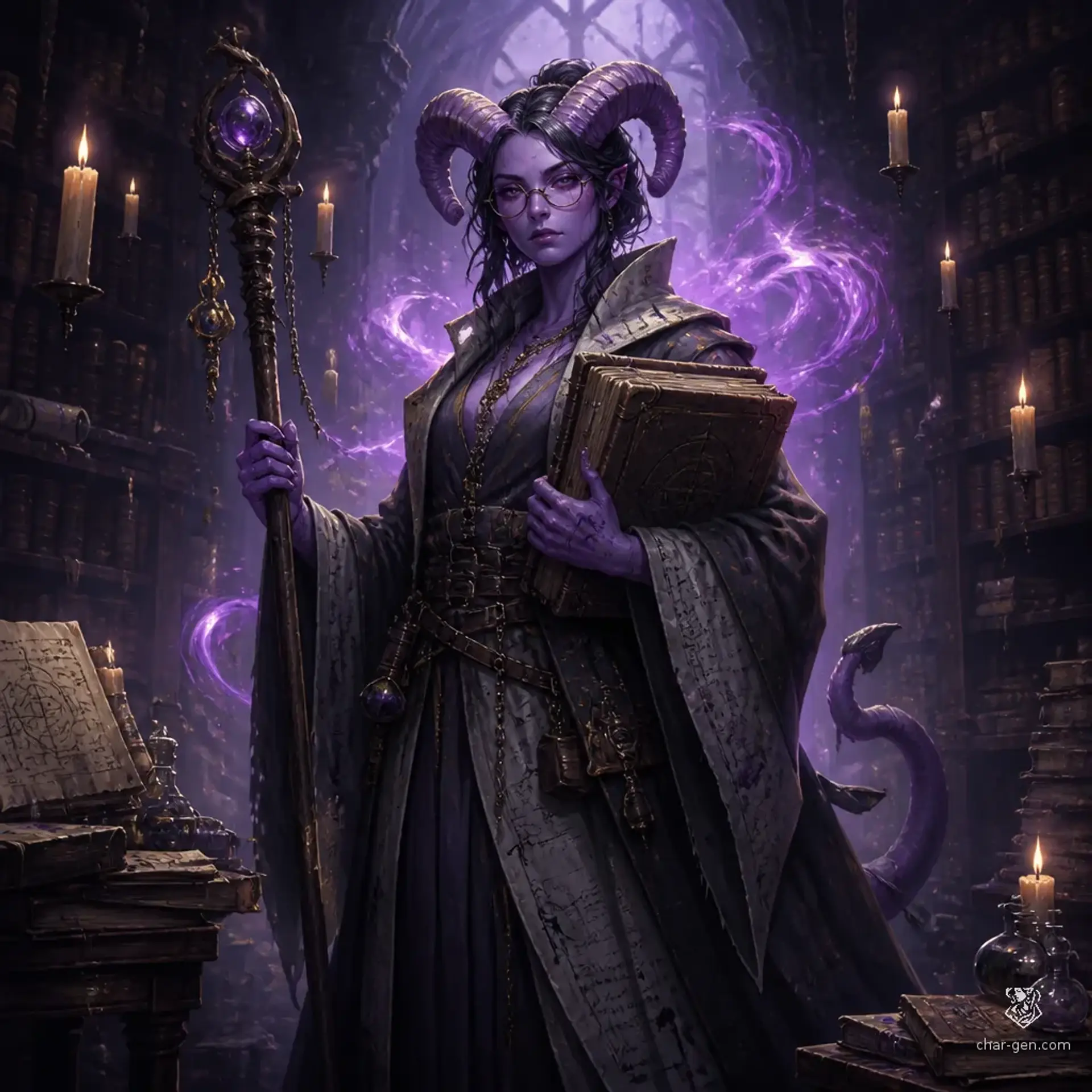 Anouk - AI-generated fantasy Character