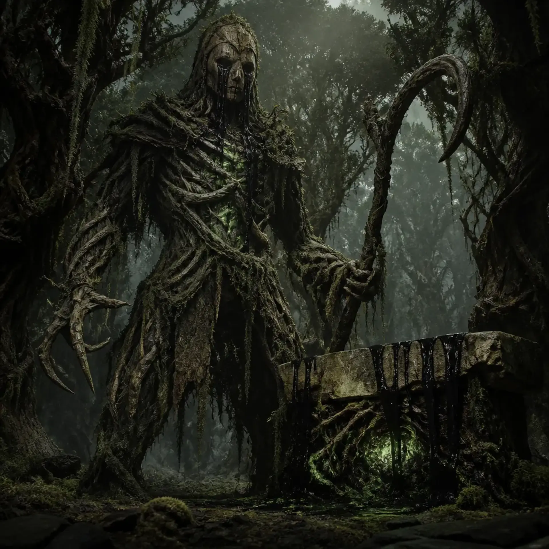 Old Harth - AI-generated fantasy Monster
