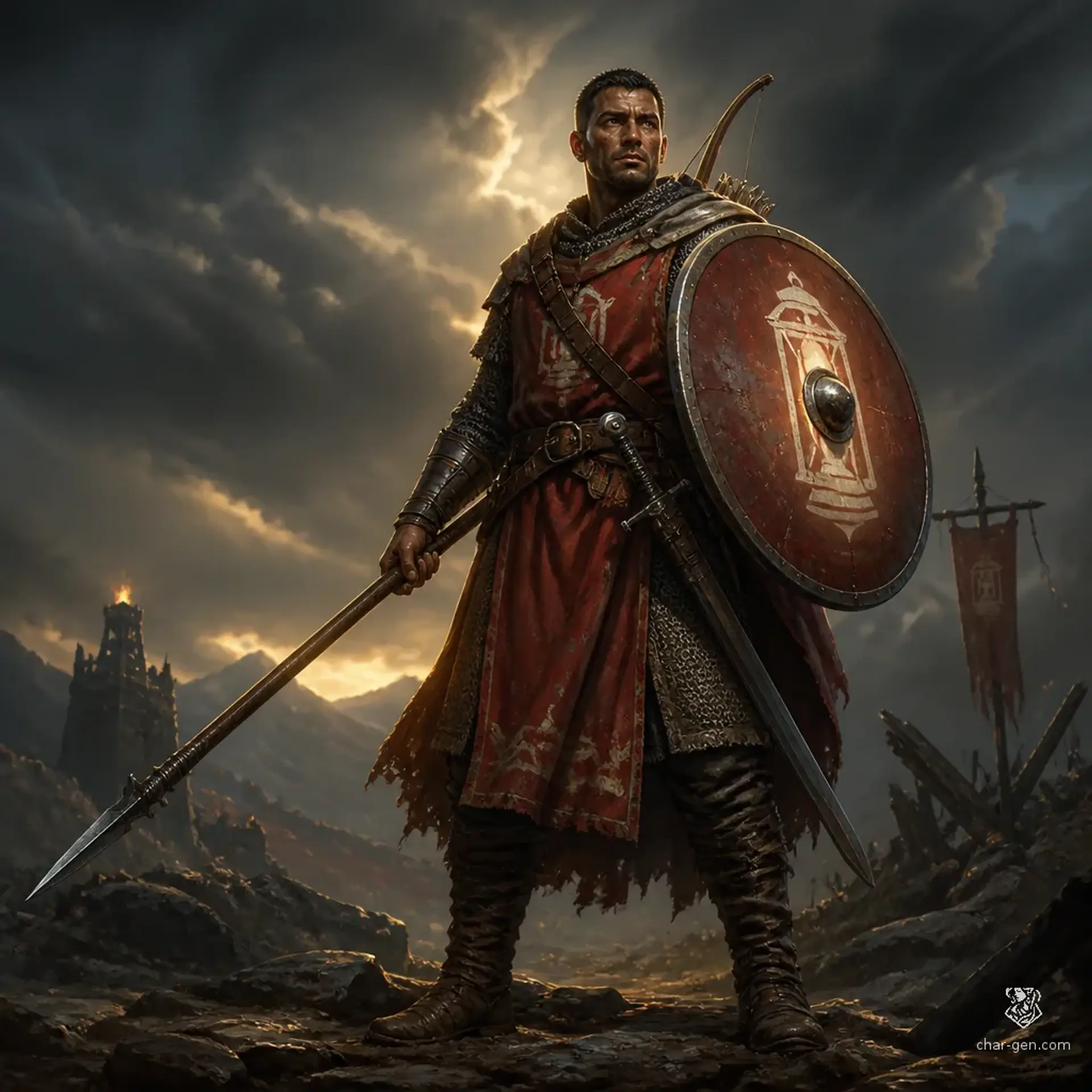 Nostrax - AI-generated fantasy Character