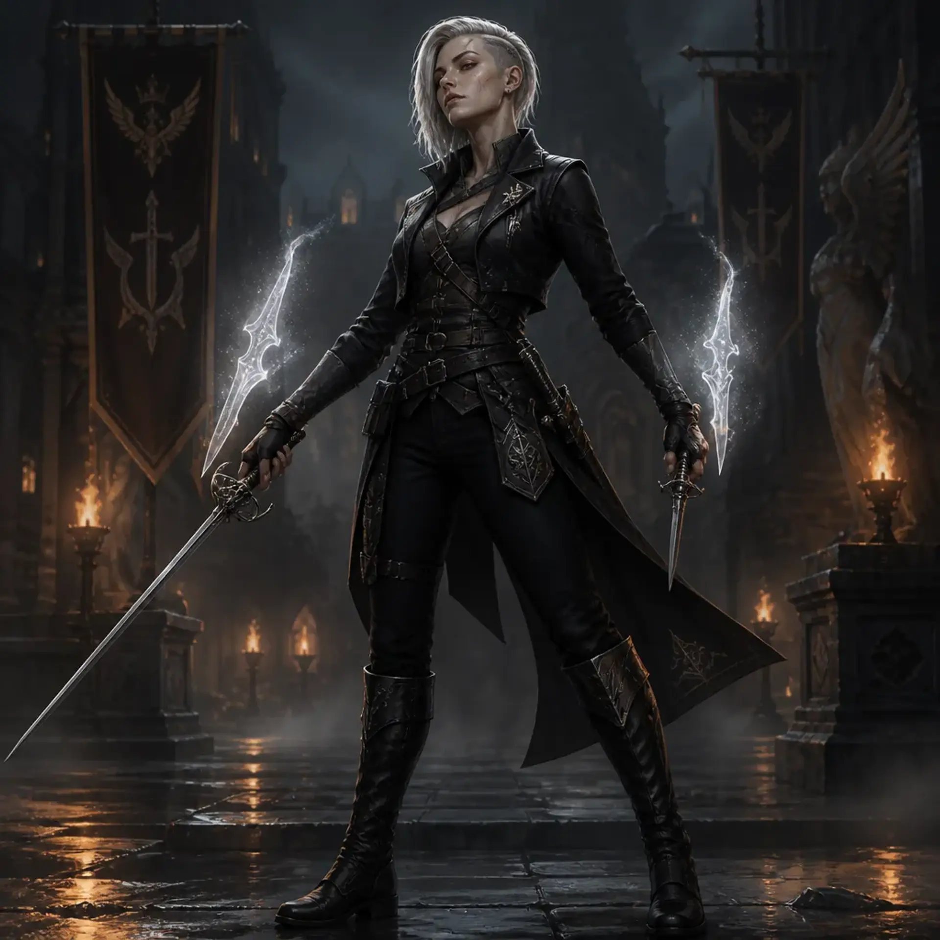 Vakaria Veyr - AI-generated fantasy Character