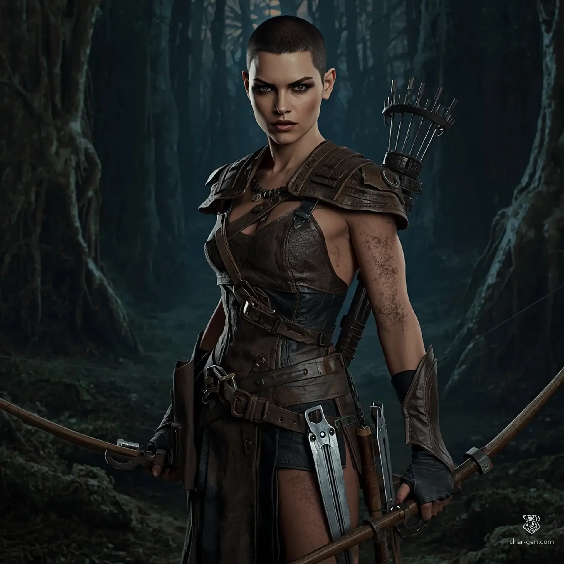 Mara Thorne - AI-generated fantasy Character