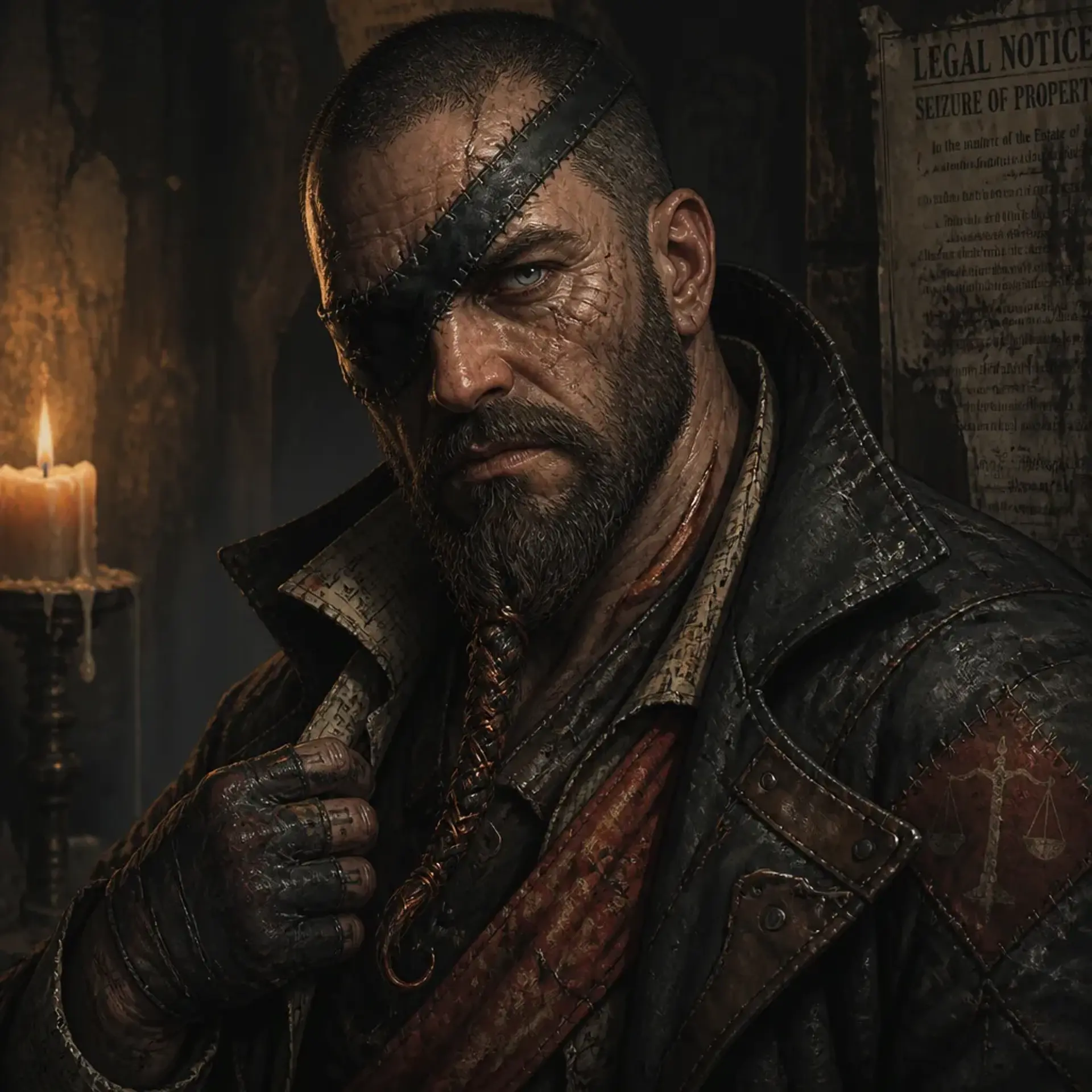 Jax Vask, called Iron Eye