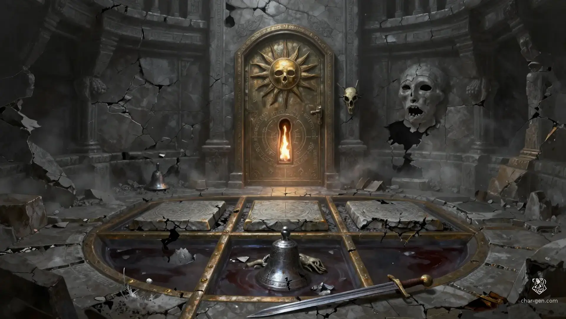 The Ashen Threefold Ward