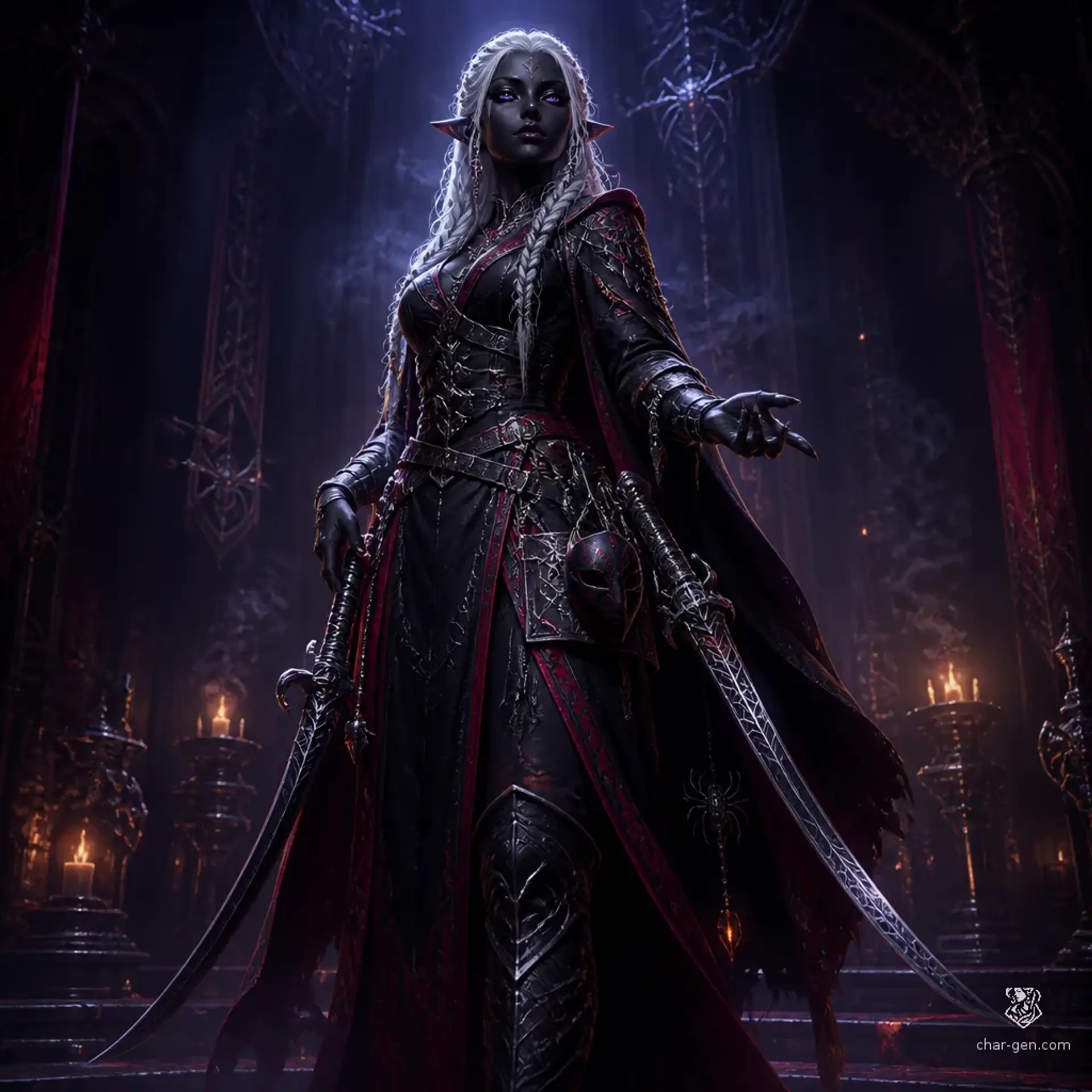 Aurelia Malys - AI-generated fantasy Character