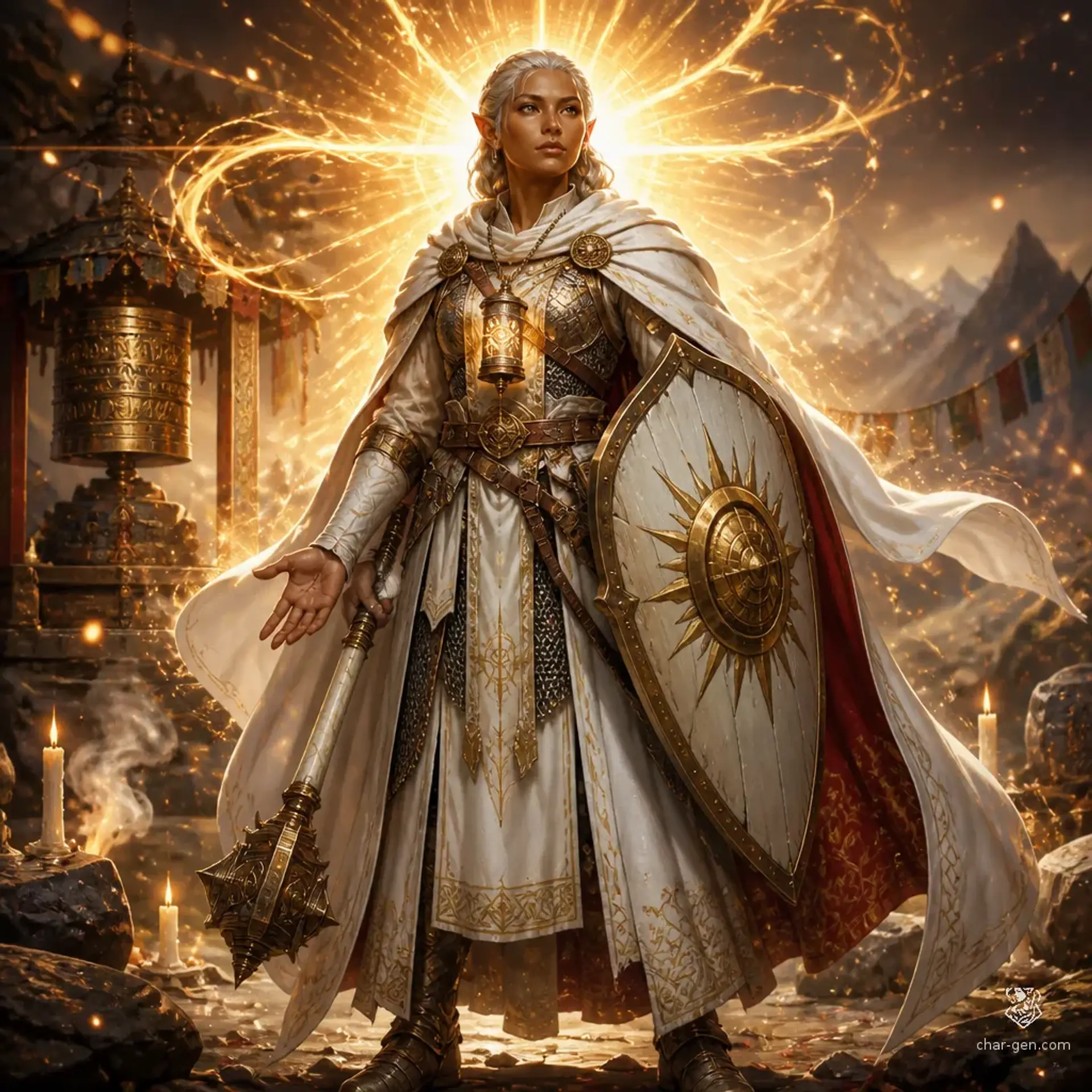 Saheshi Veyra - AI-generated fantasy Character