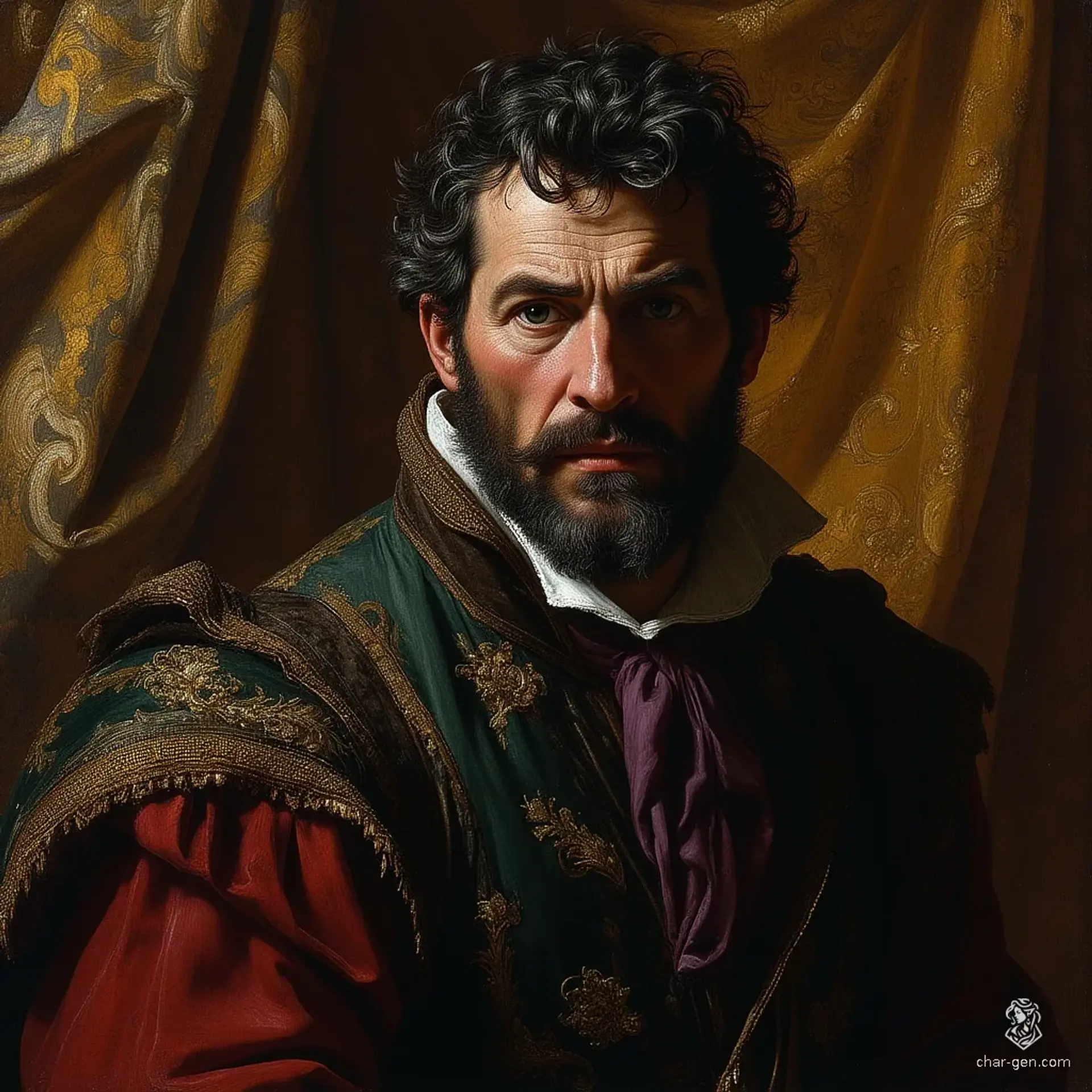Théodred Lormaine - AI-generated fantasy NPC