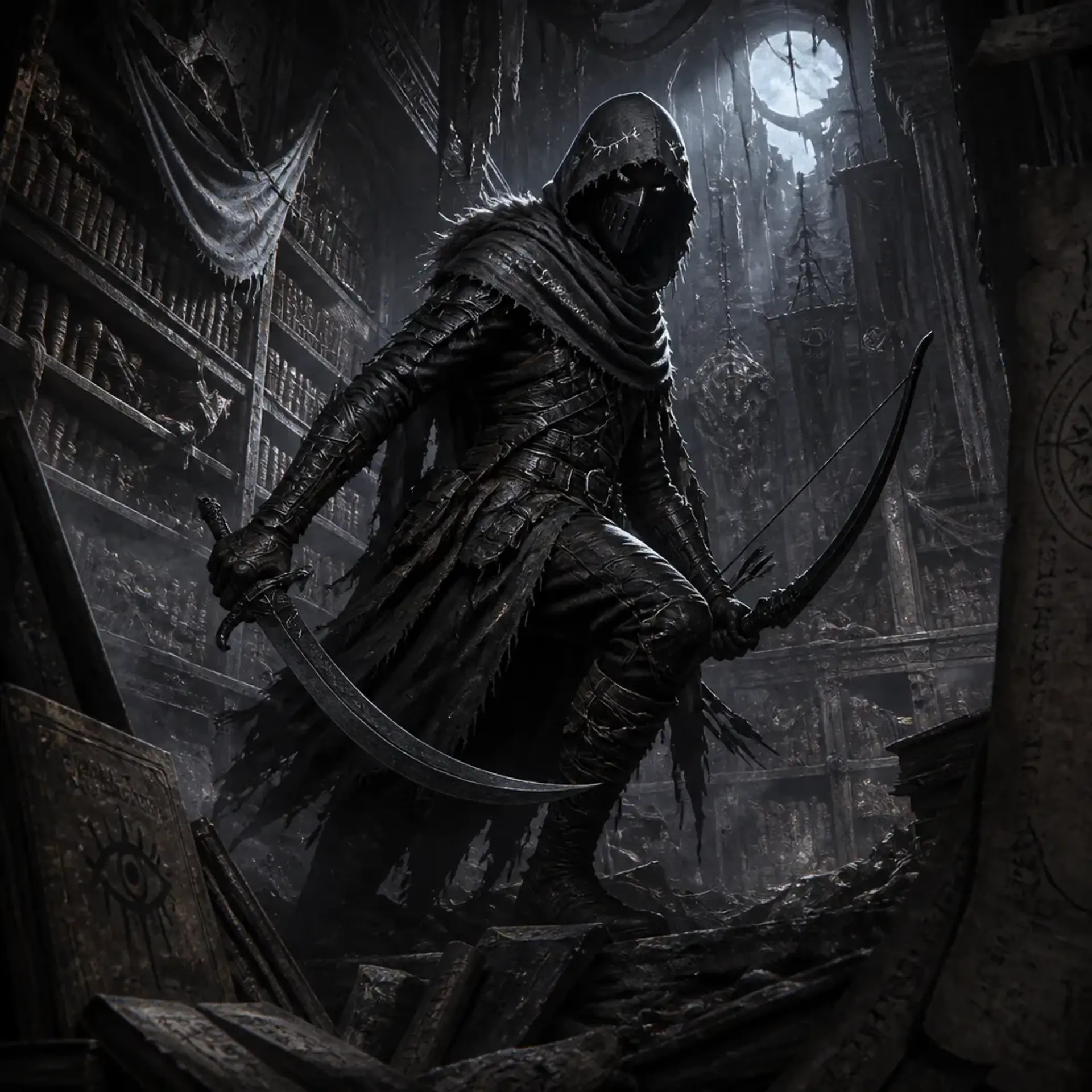 Shadow Inquisitor Scouts - AI-generated fantasy Monster