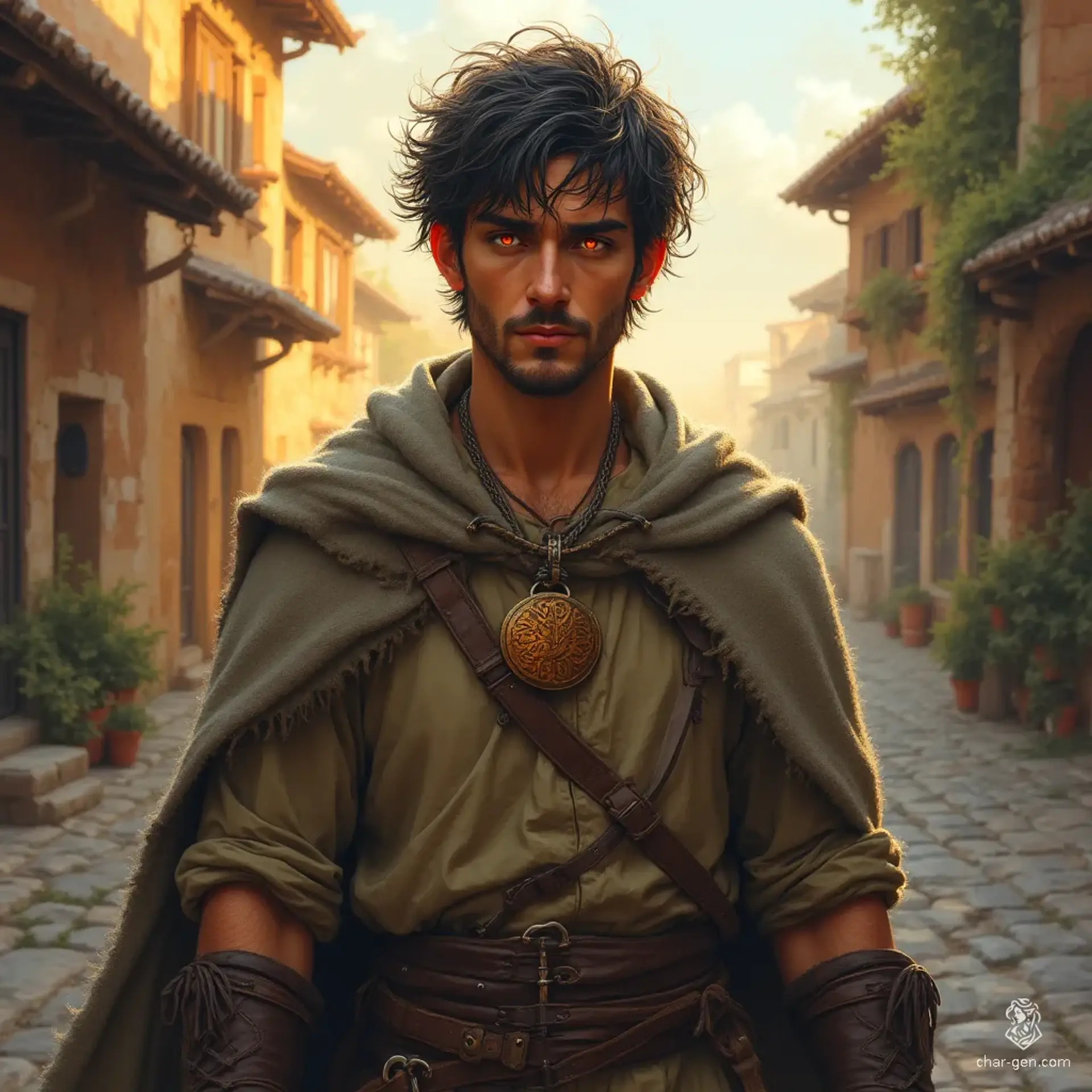 Kaelen Thrisar - AI-generated fantasy NPC