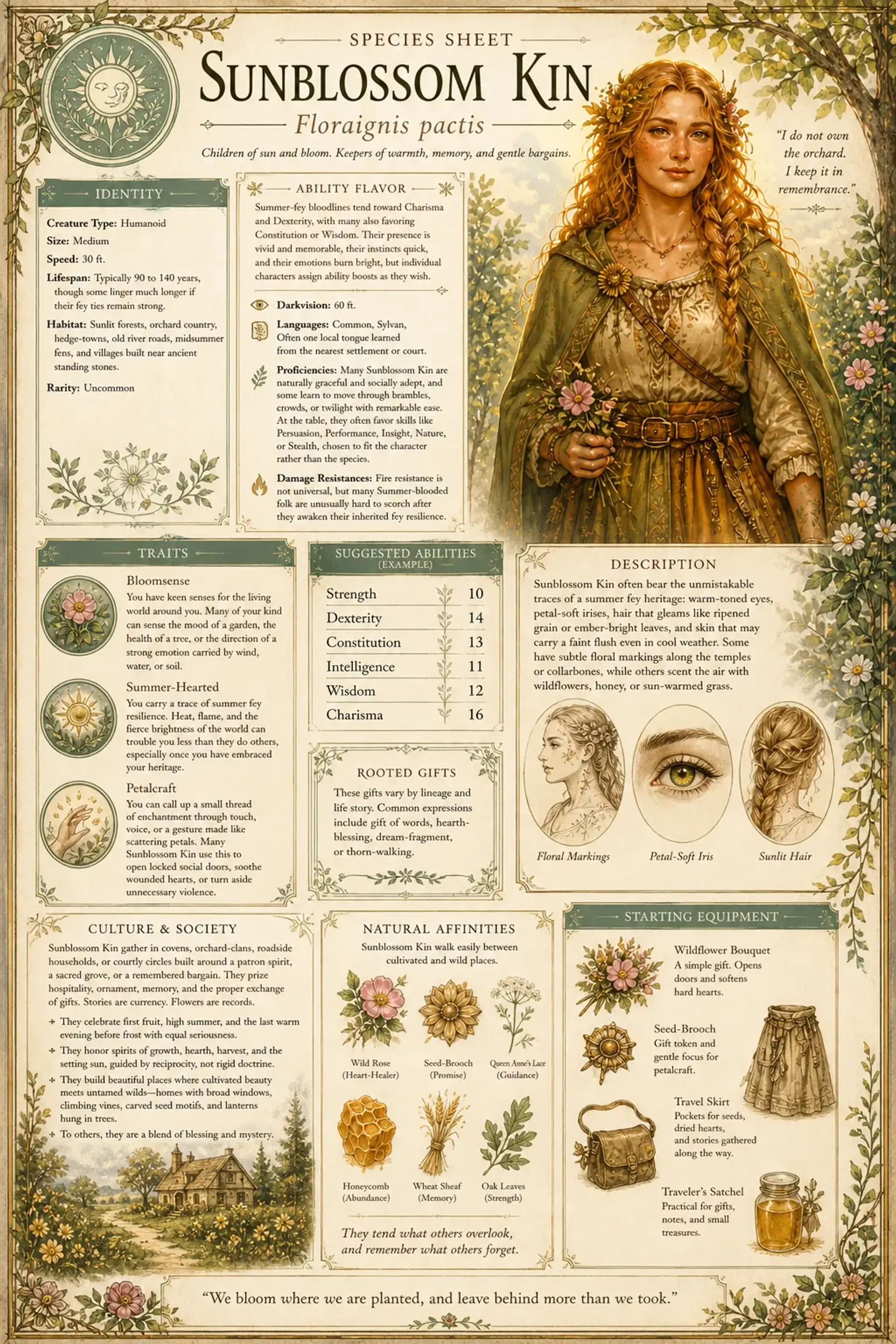 Visual Sheet