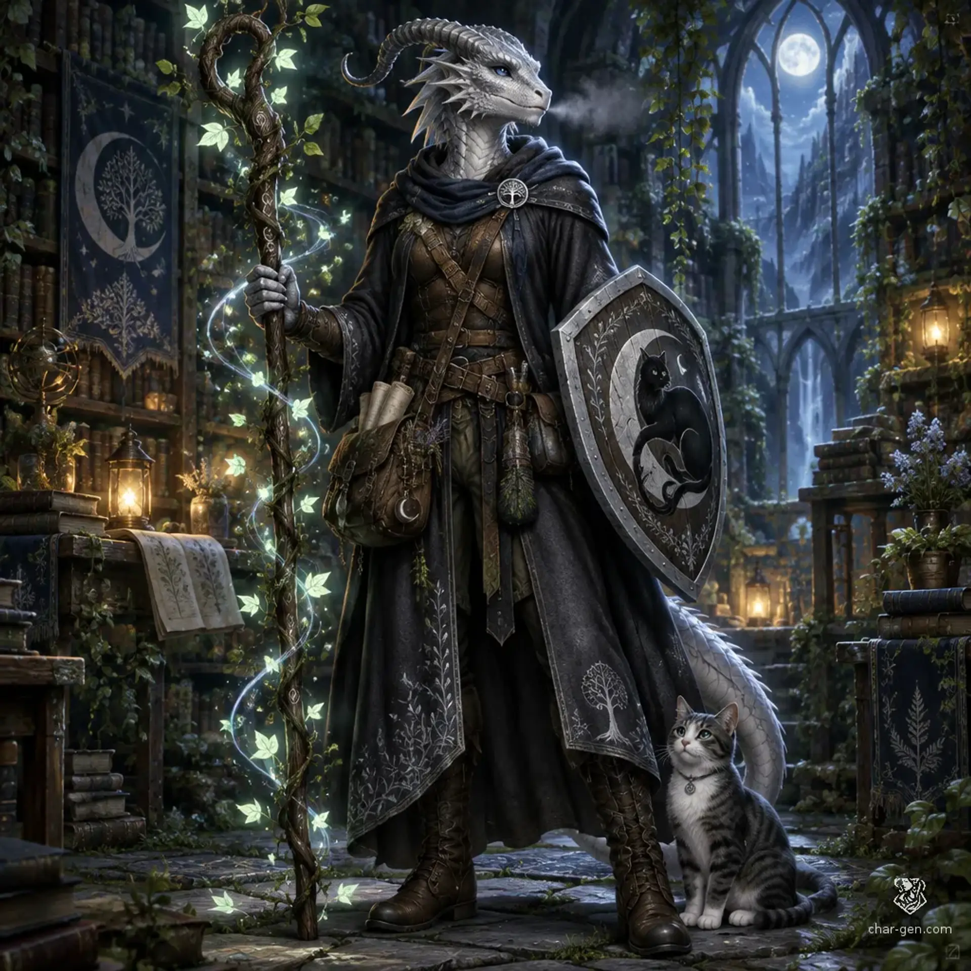Taryn - AI-generated fantasy Character