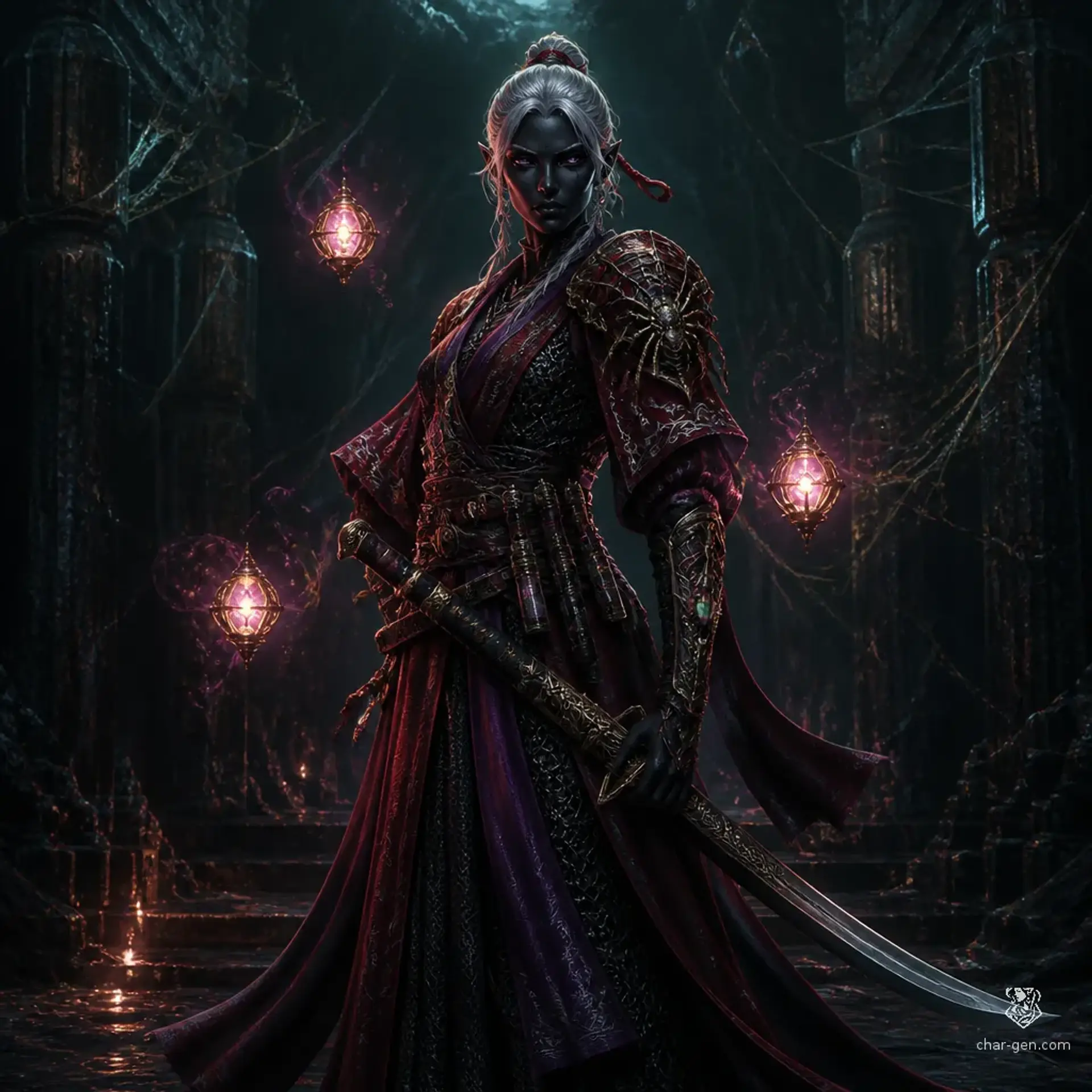 Myrra Pell - AI-generated fantasy Character