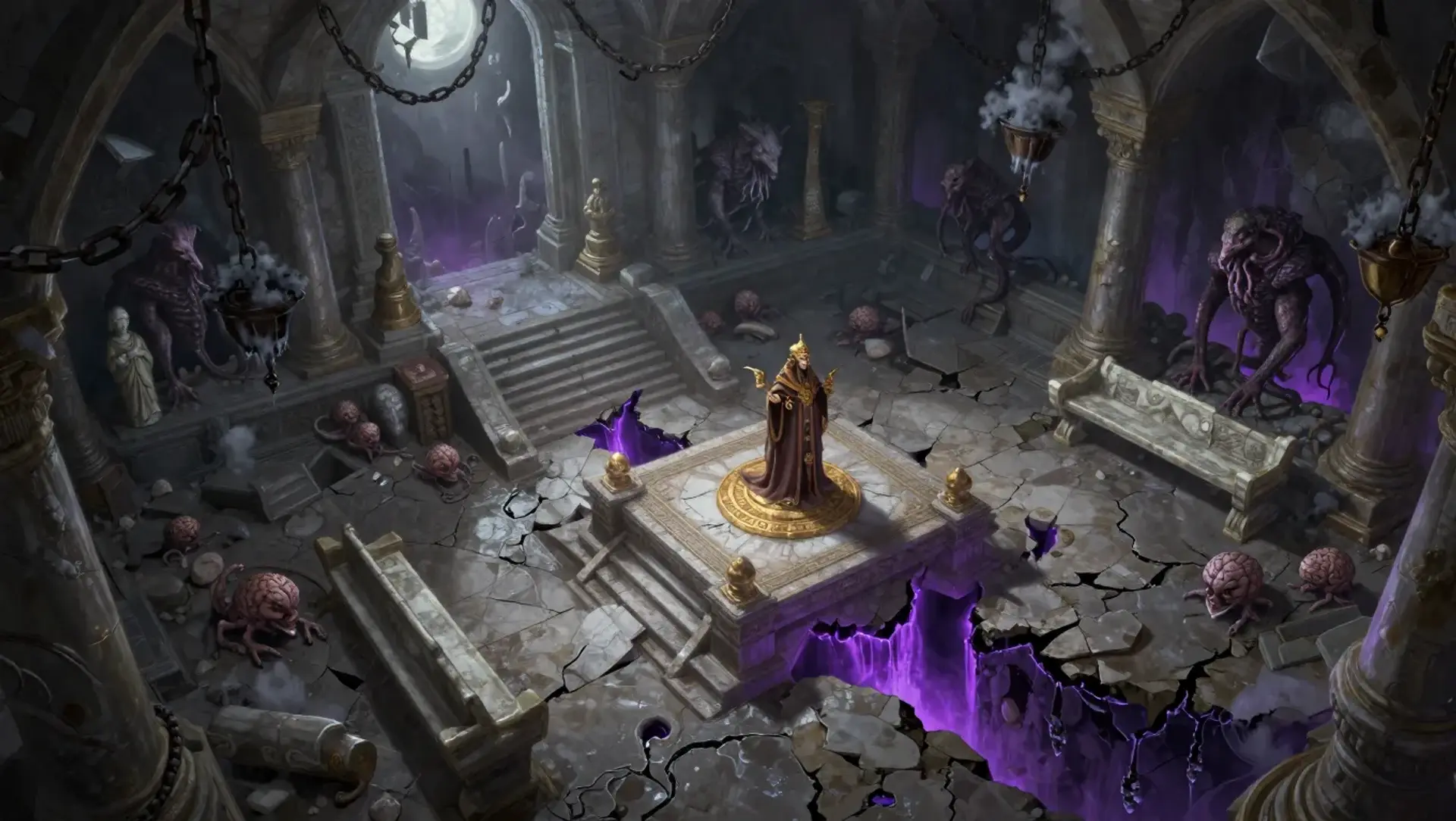 Save the Temple Seal - AI-generated fantasy Encounter