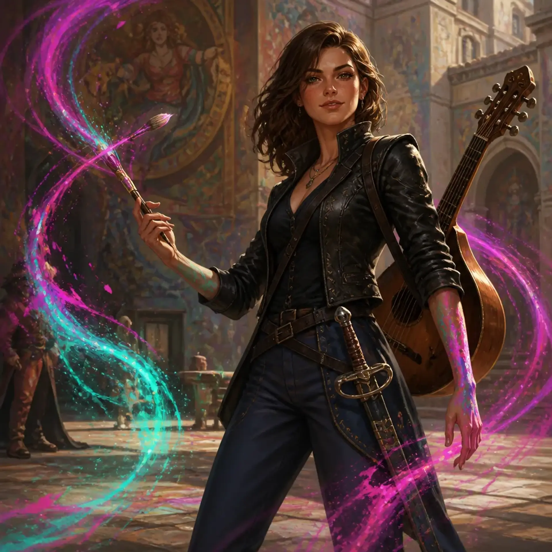 Elena Vance - AI-generated fantasy Character