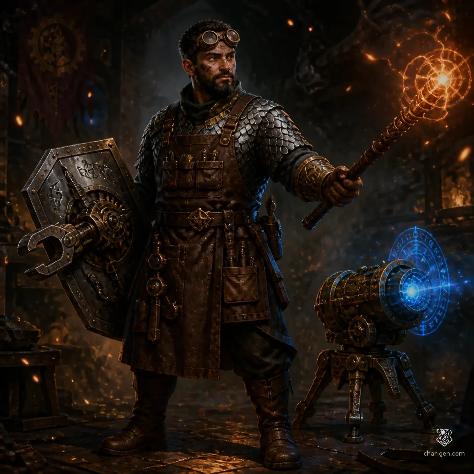 Gizmo - AI-generated fantasy Character