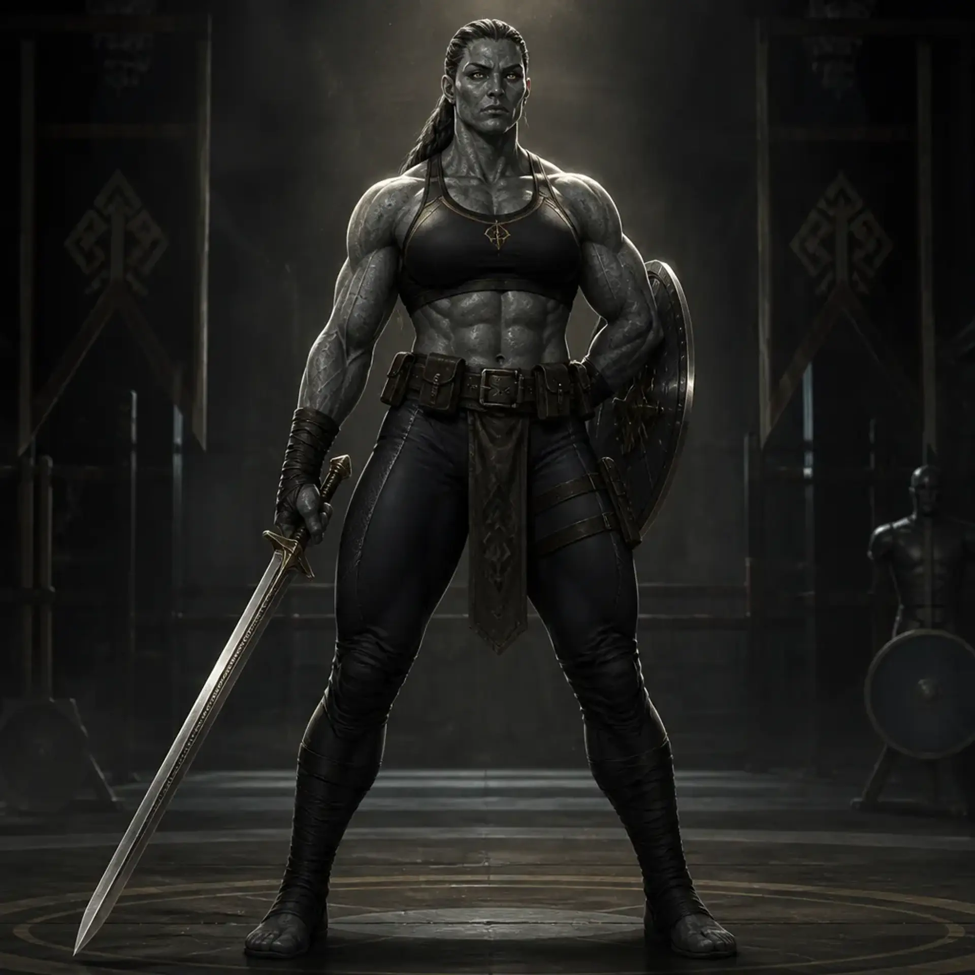 Tavra - AI-generated fantasy Character