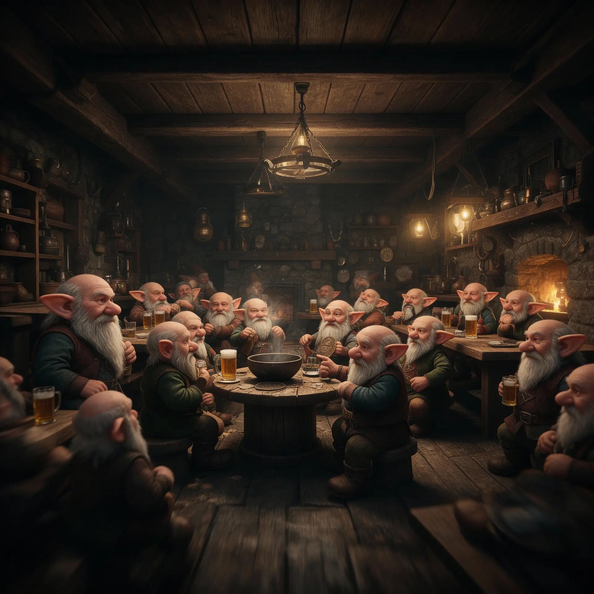 Blummidlop: The Winding Coil - AI-generated fantasy Tavern