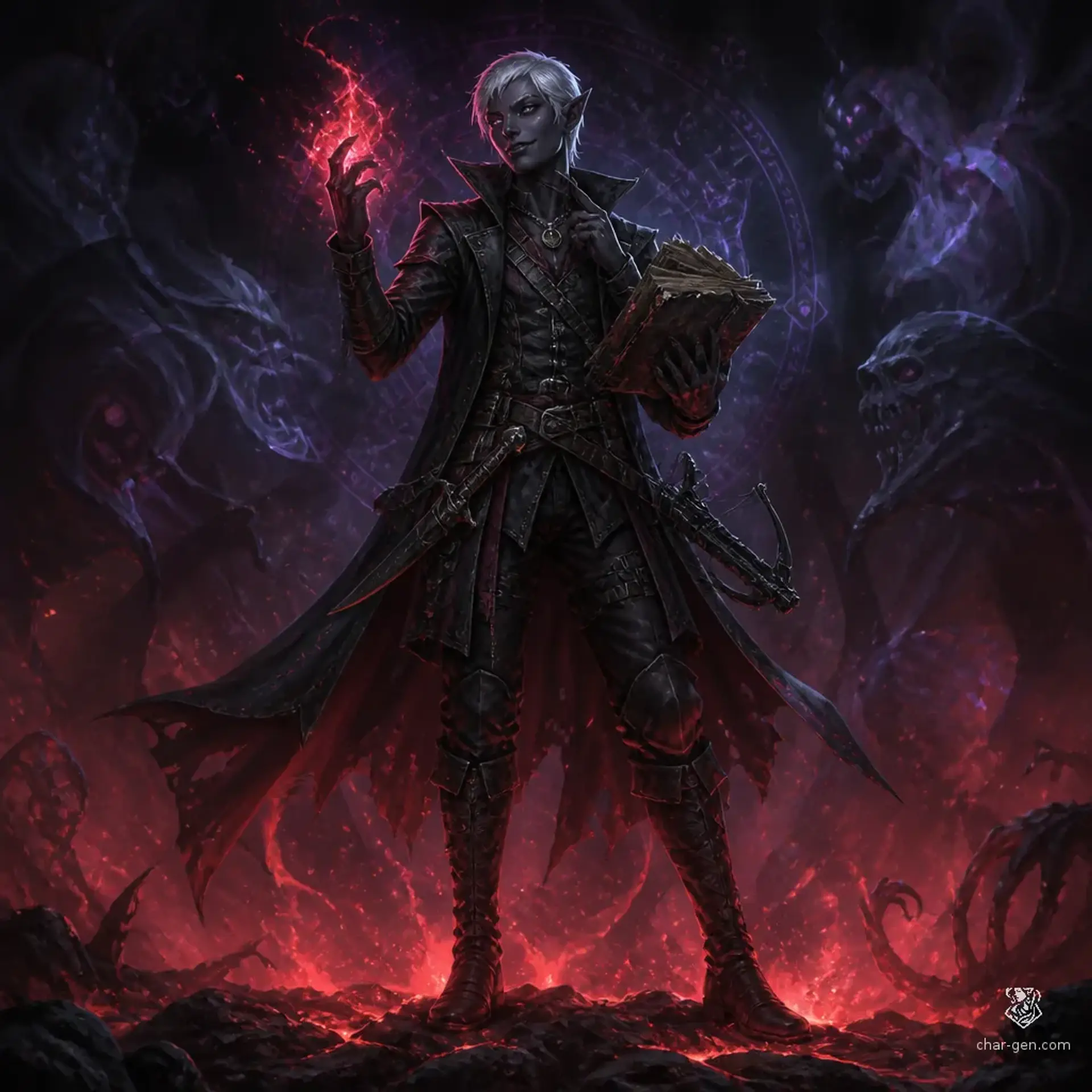 Veyr - AI-generated fantasy Character
