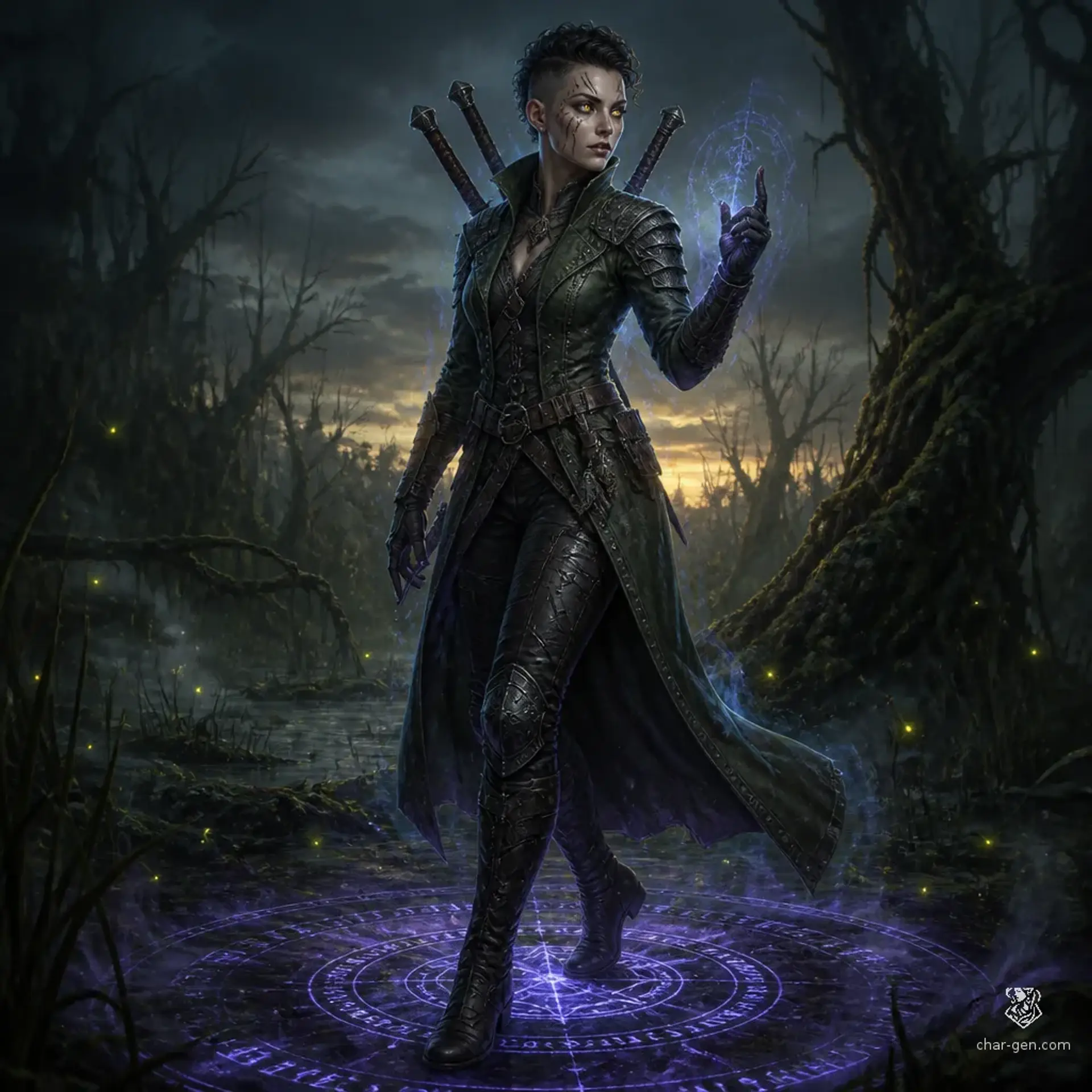 Намбу - AI-generated fantasy Character
