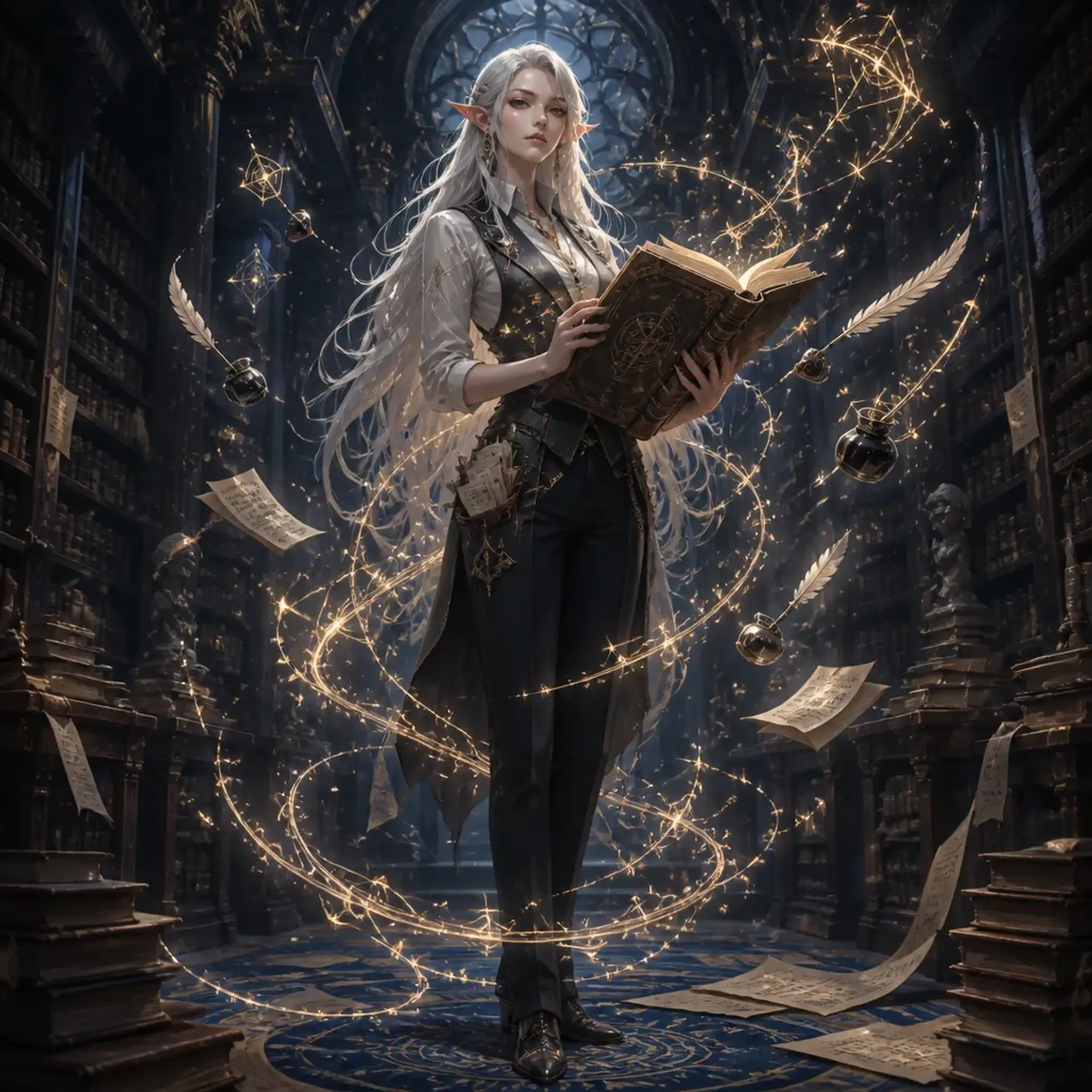 Lysandra - AI-generated fantasy Character