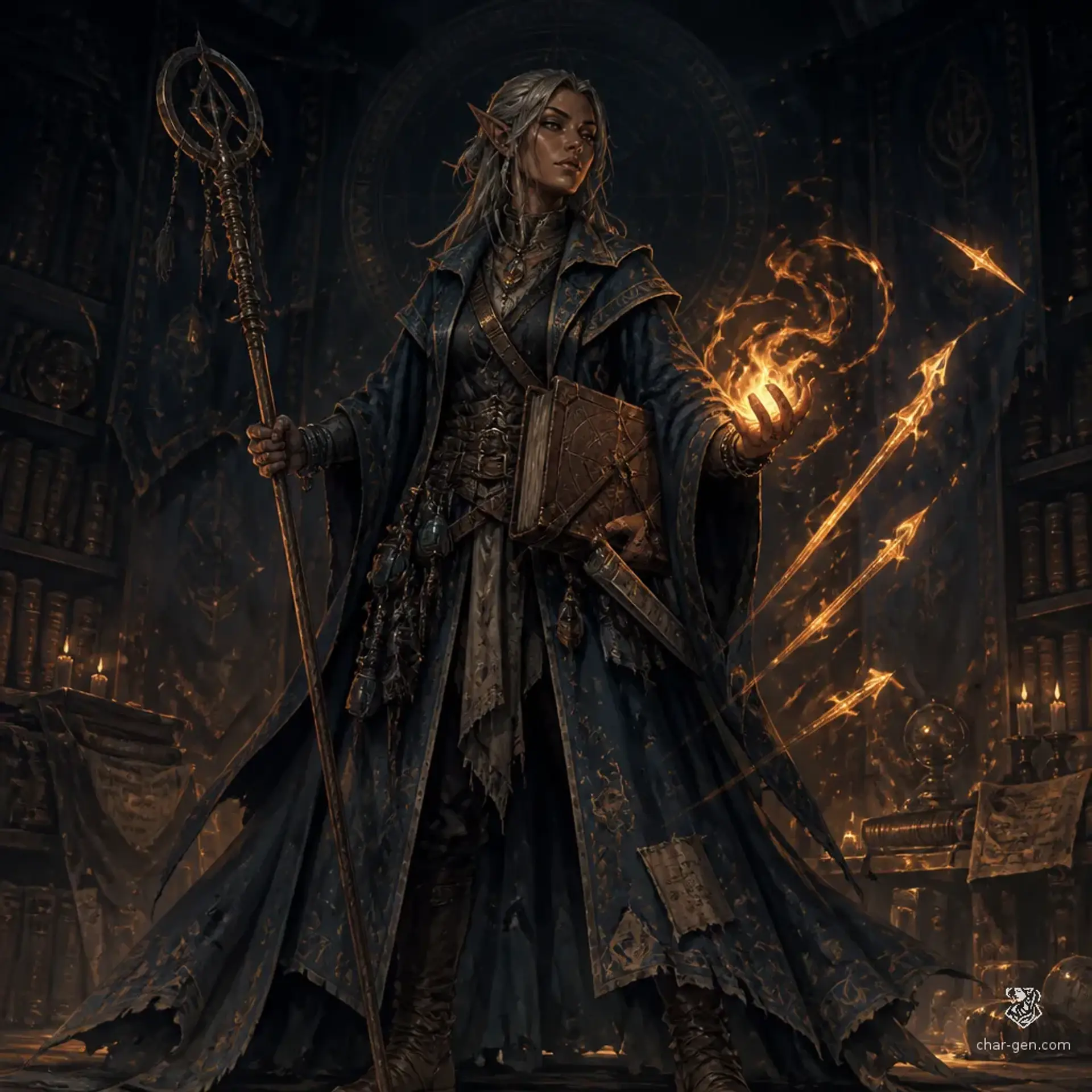 Ilonka Verez - AI-generated fantasy Character