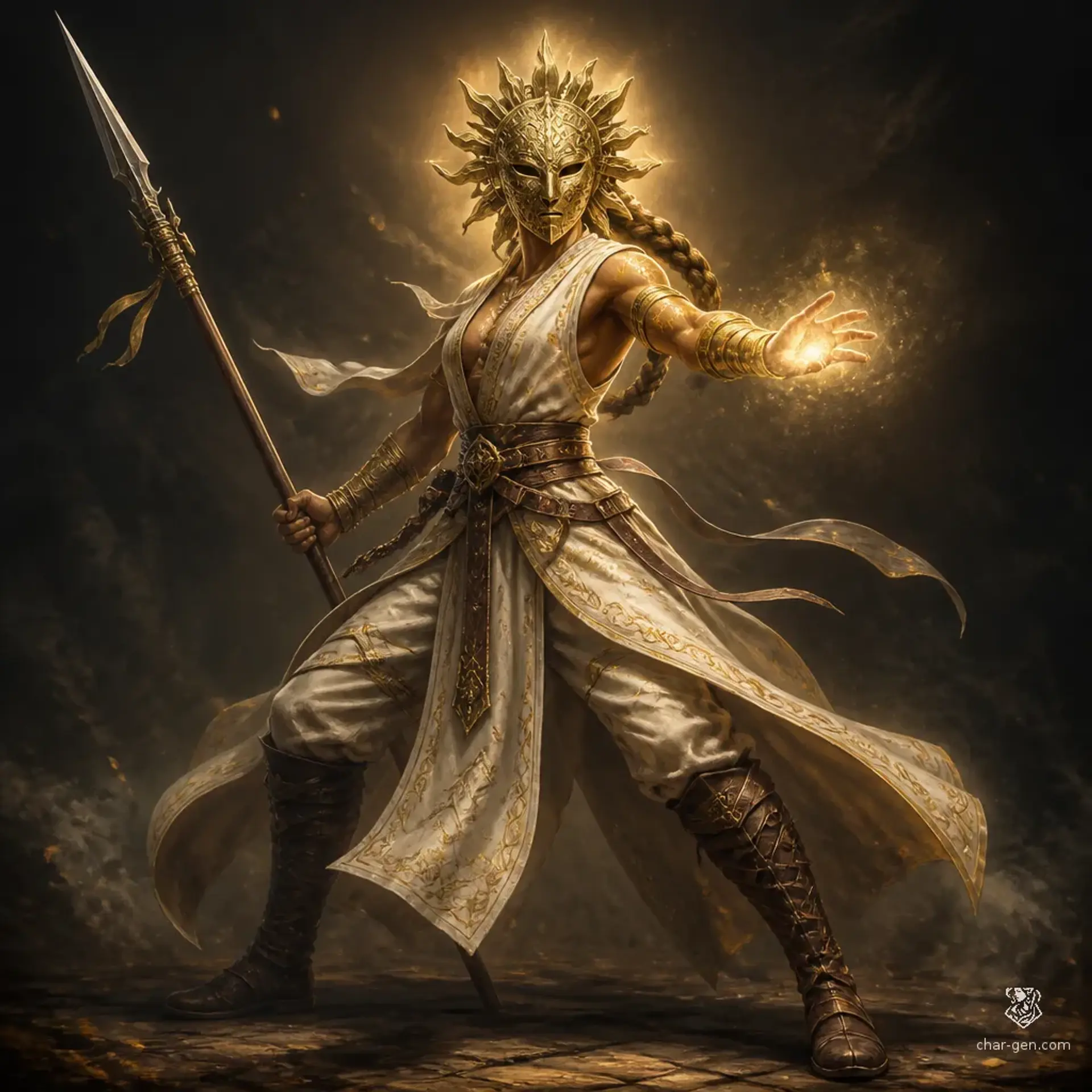 Shine - AI-generated fantasy Character
