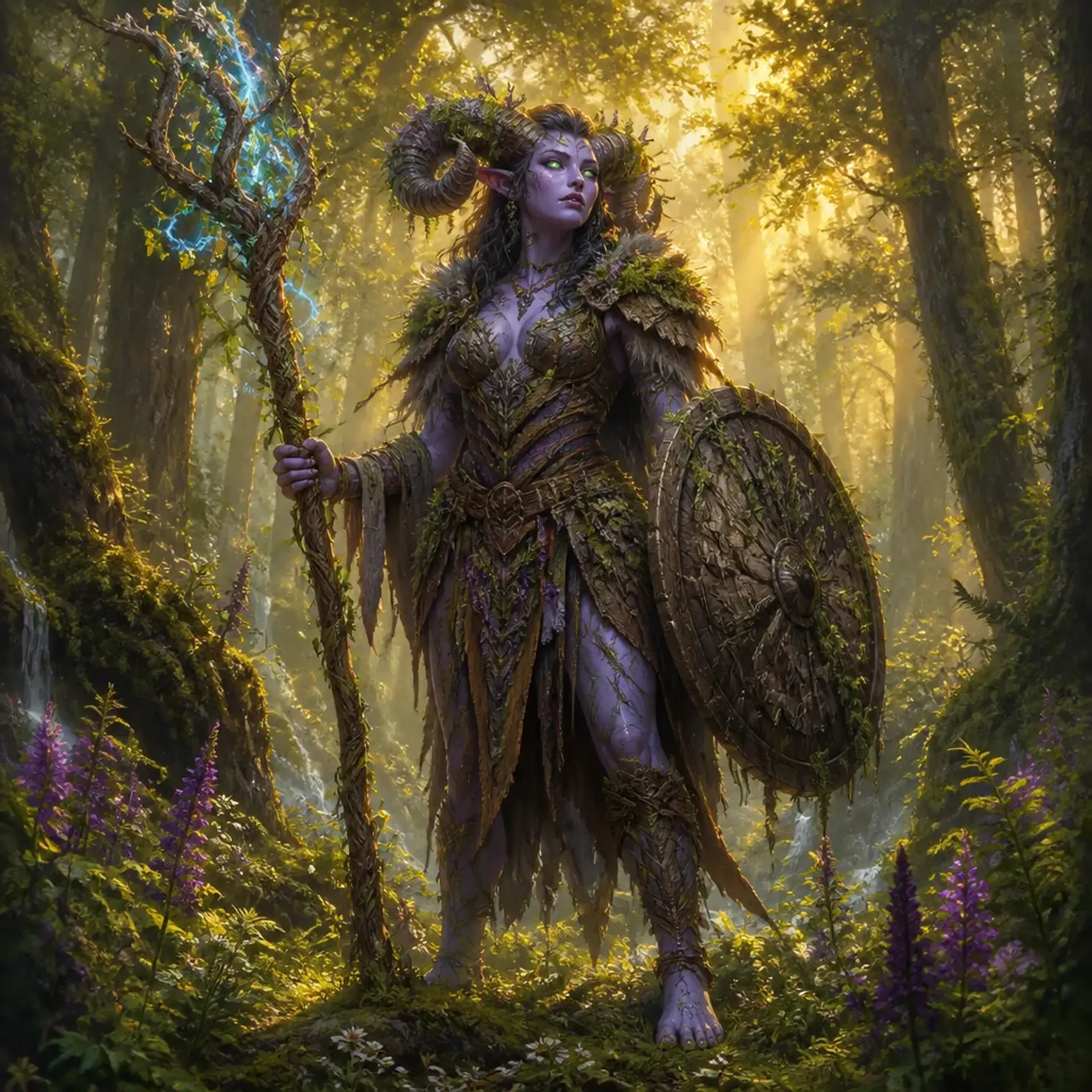 Kallista Thornweaver - AI-generated fantasy Character