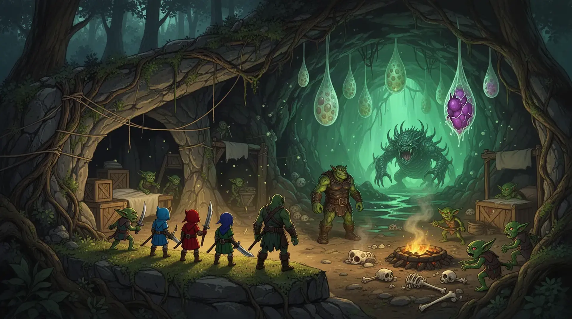 The Green Beneath the Gutterfang Warren