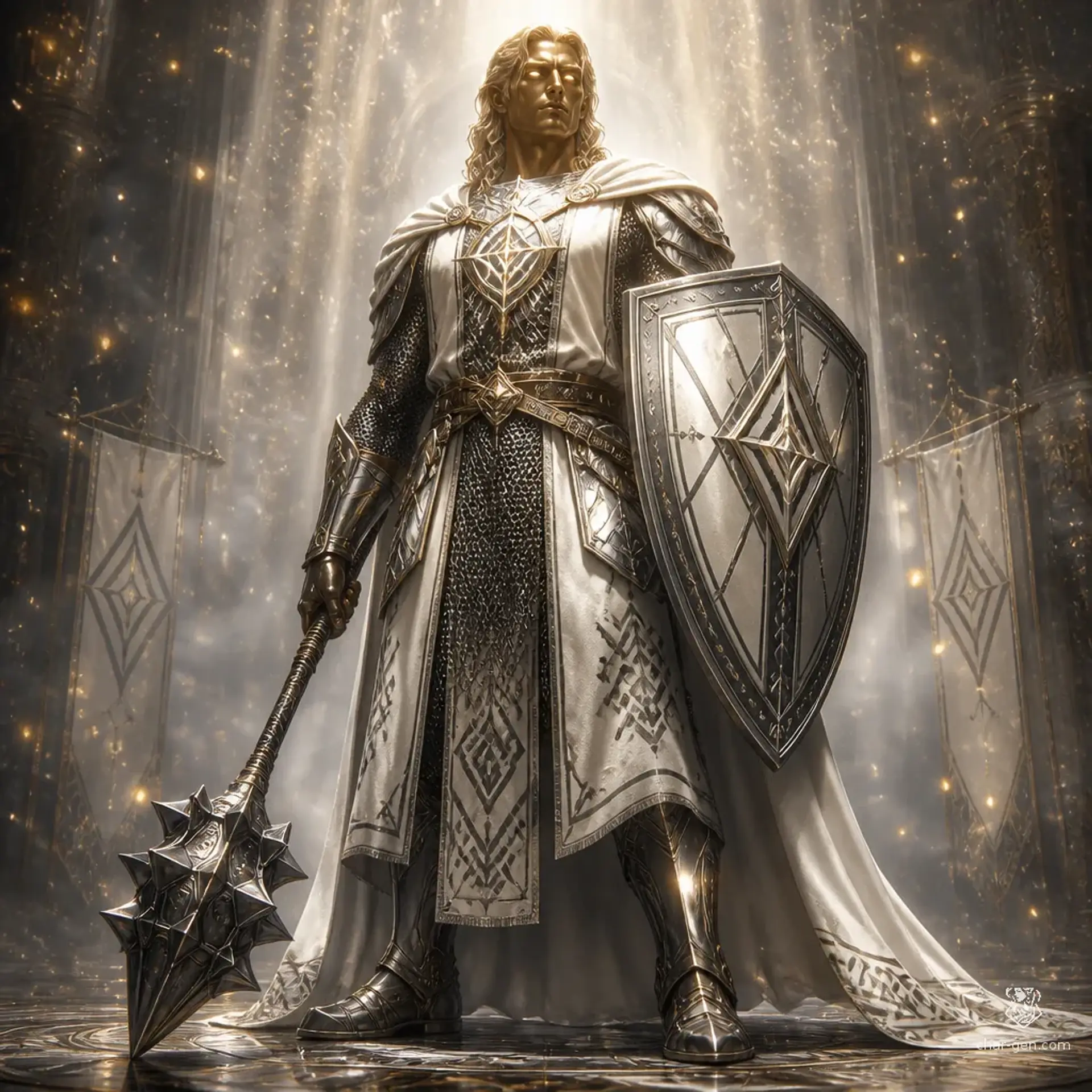 Faris - AI-generated fantasy Character