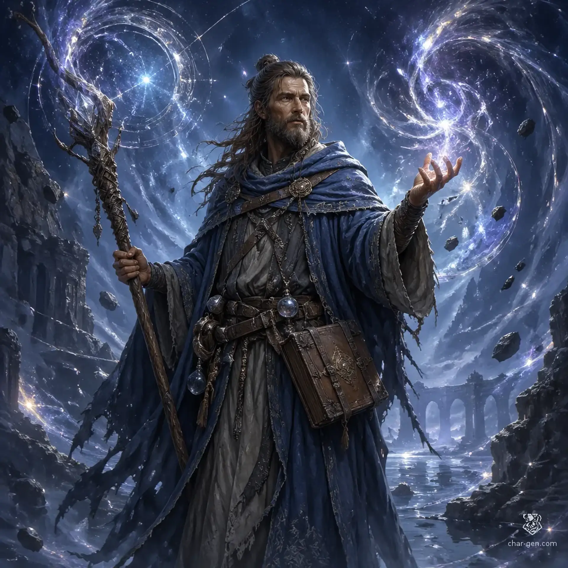 Alabaster - AI-generated fantasy Character