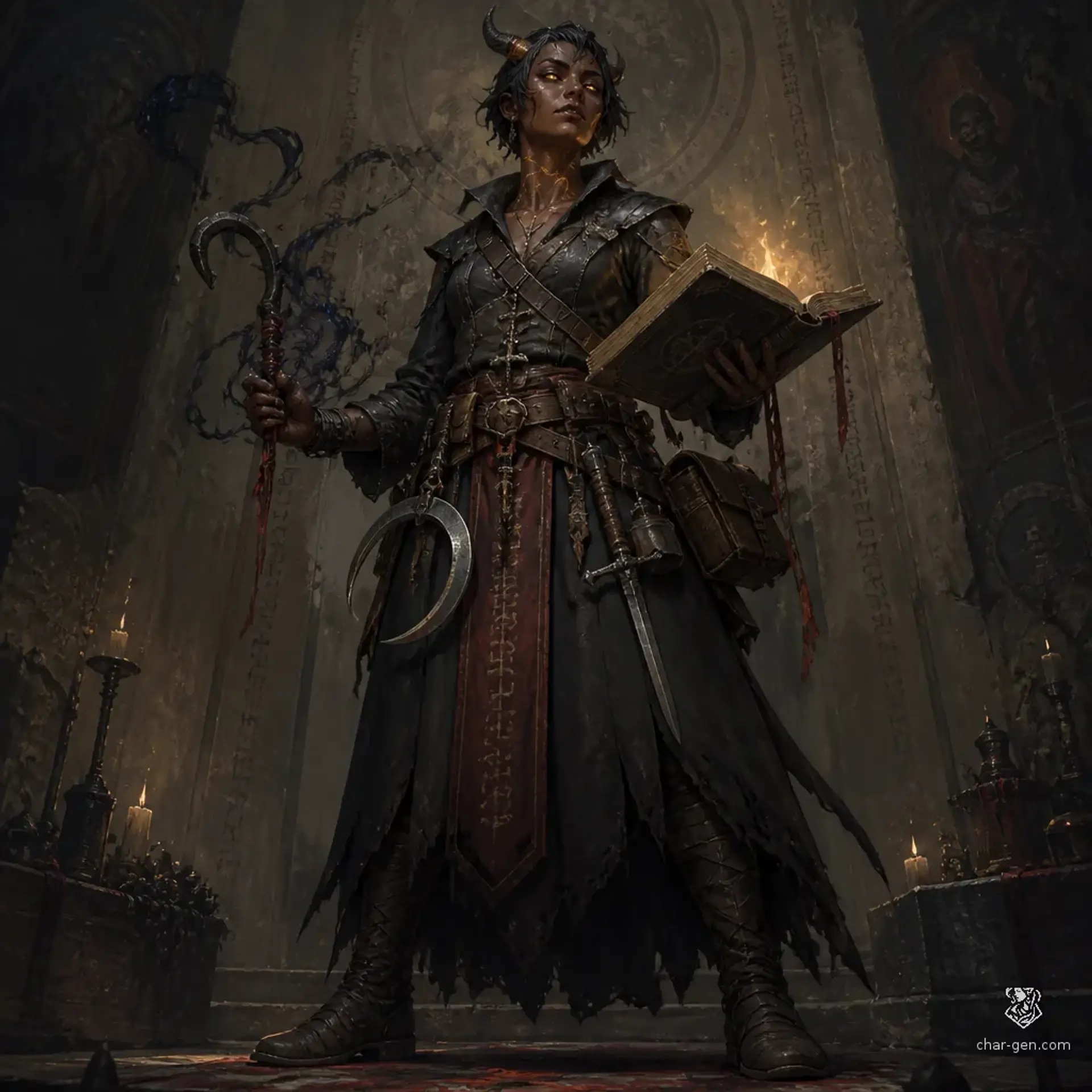 Katri Kettunen - AI-generated fantasy Character