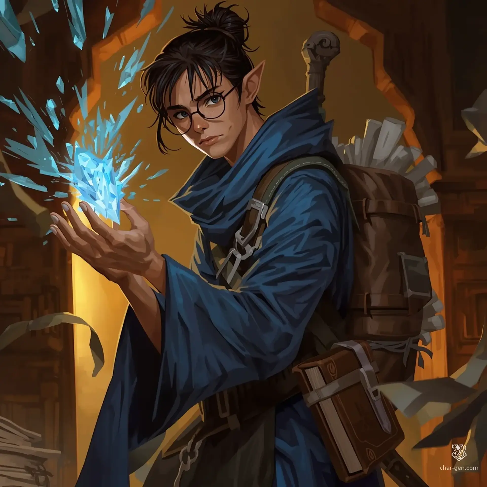 Wix - AI-generated fantasy Character