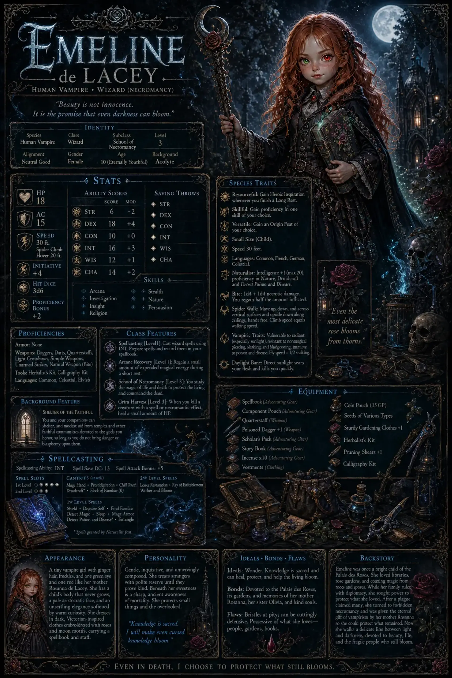 Character Sheet