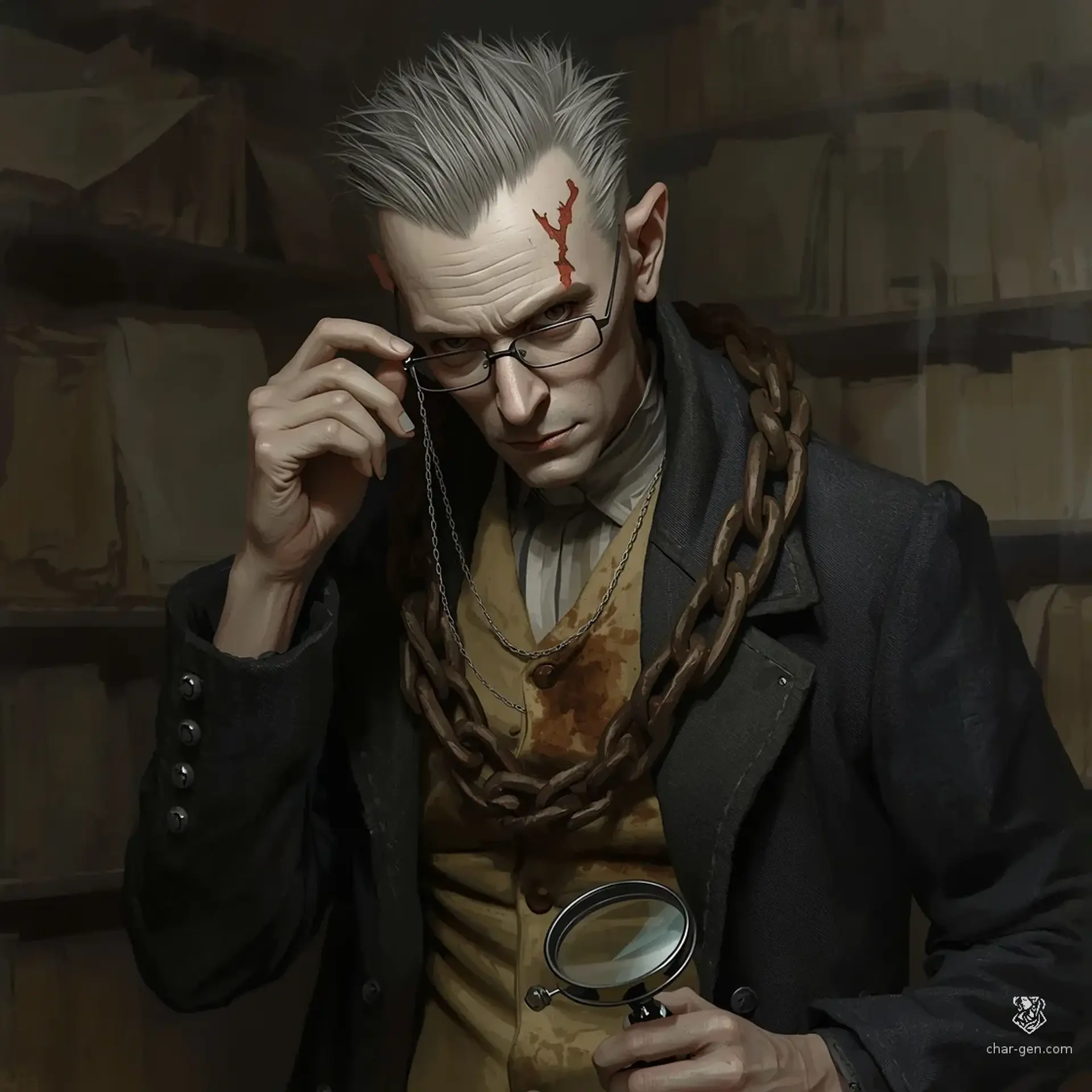 Silas Vane - AI-generated fantasy NPC