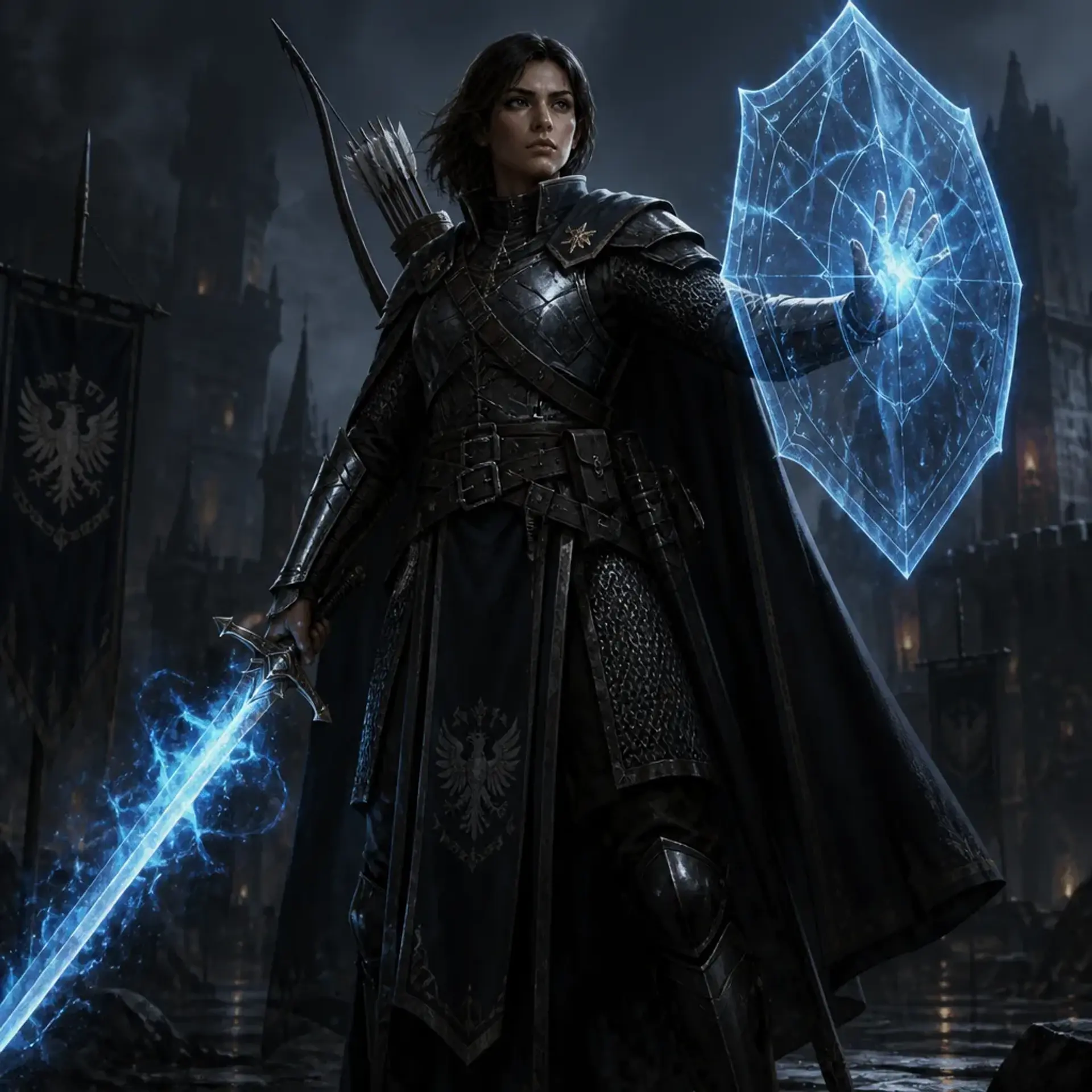 Maya - AI-generated fantasy Character