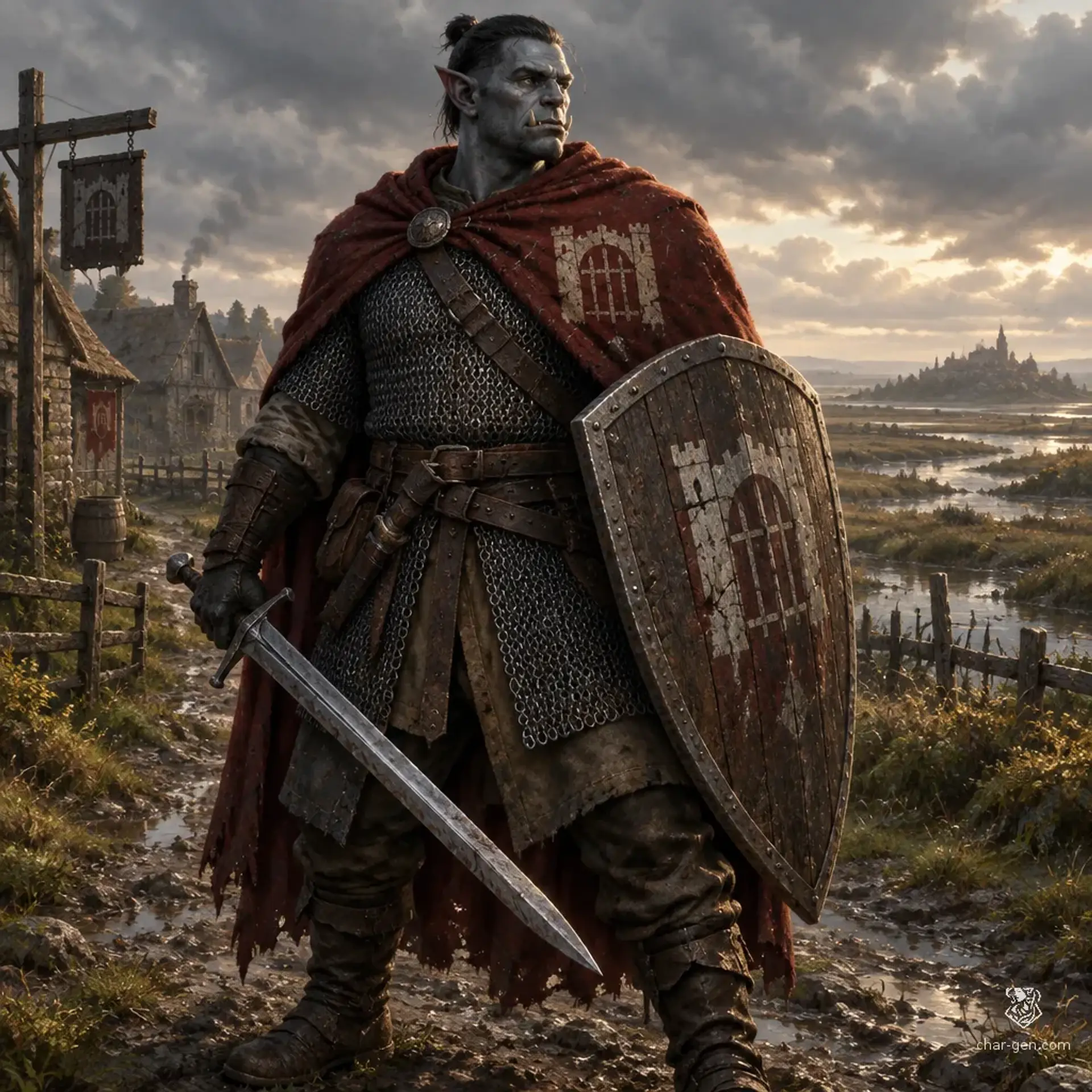 Gorak Kett - AI-generated fantasy Character